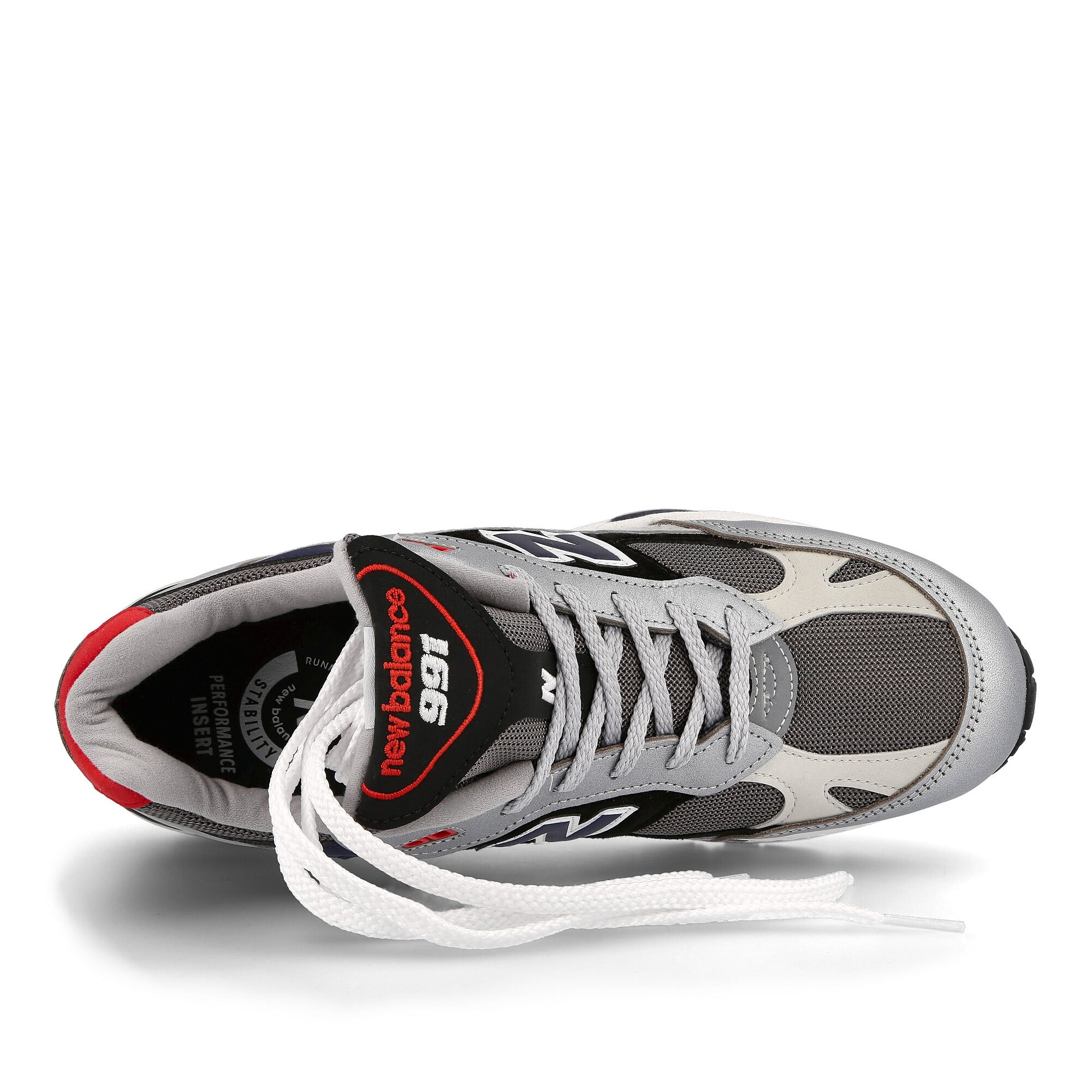 New Balance m 991 skr Silver-Black Low Top Sneakers Detailfoto | Overkill