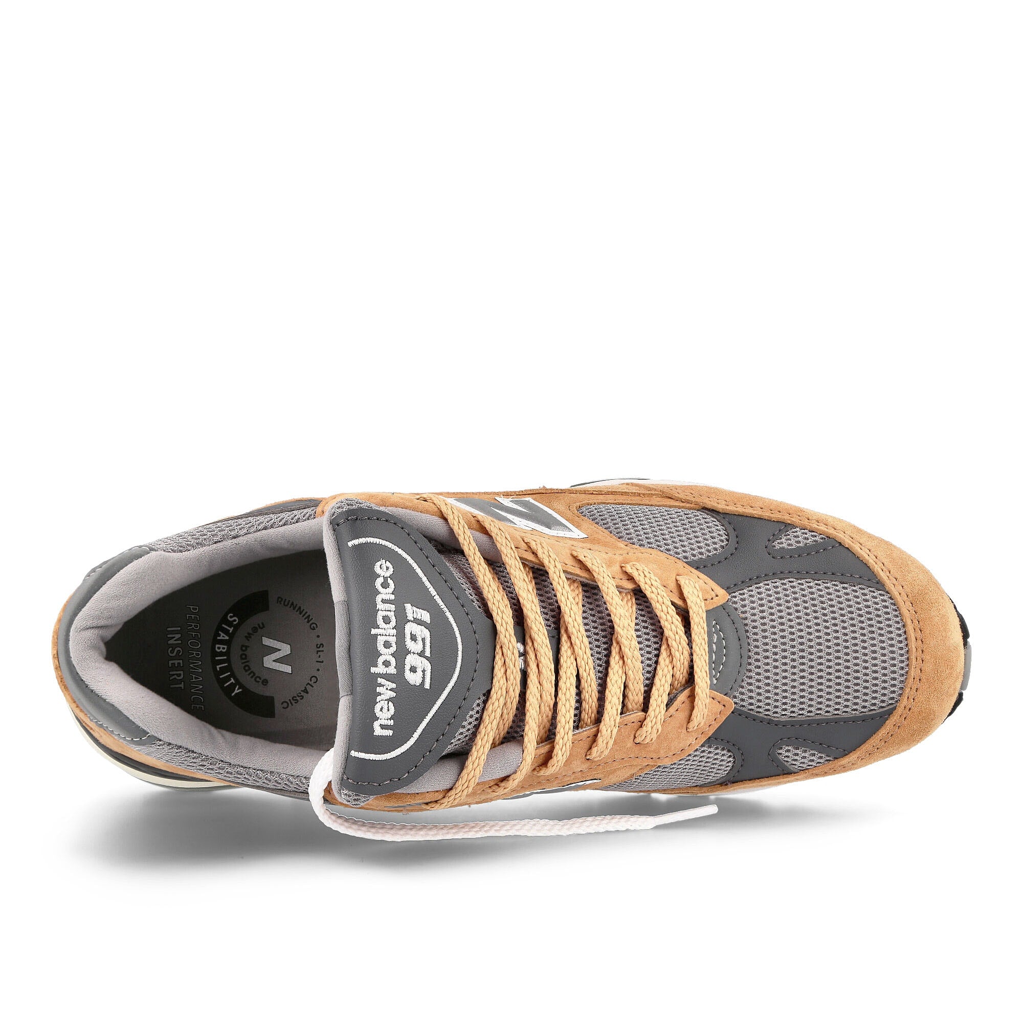 New Balance m991tgg Tan / Grey Sneakers Detailfoto | Overkill