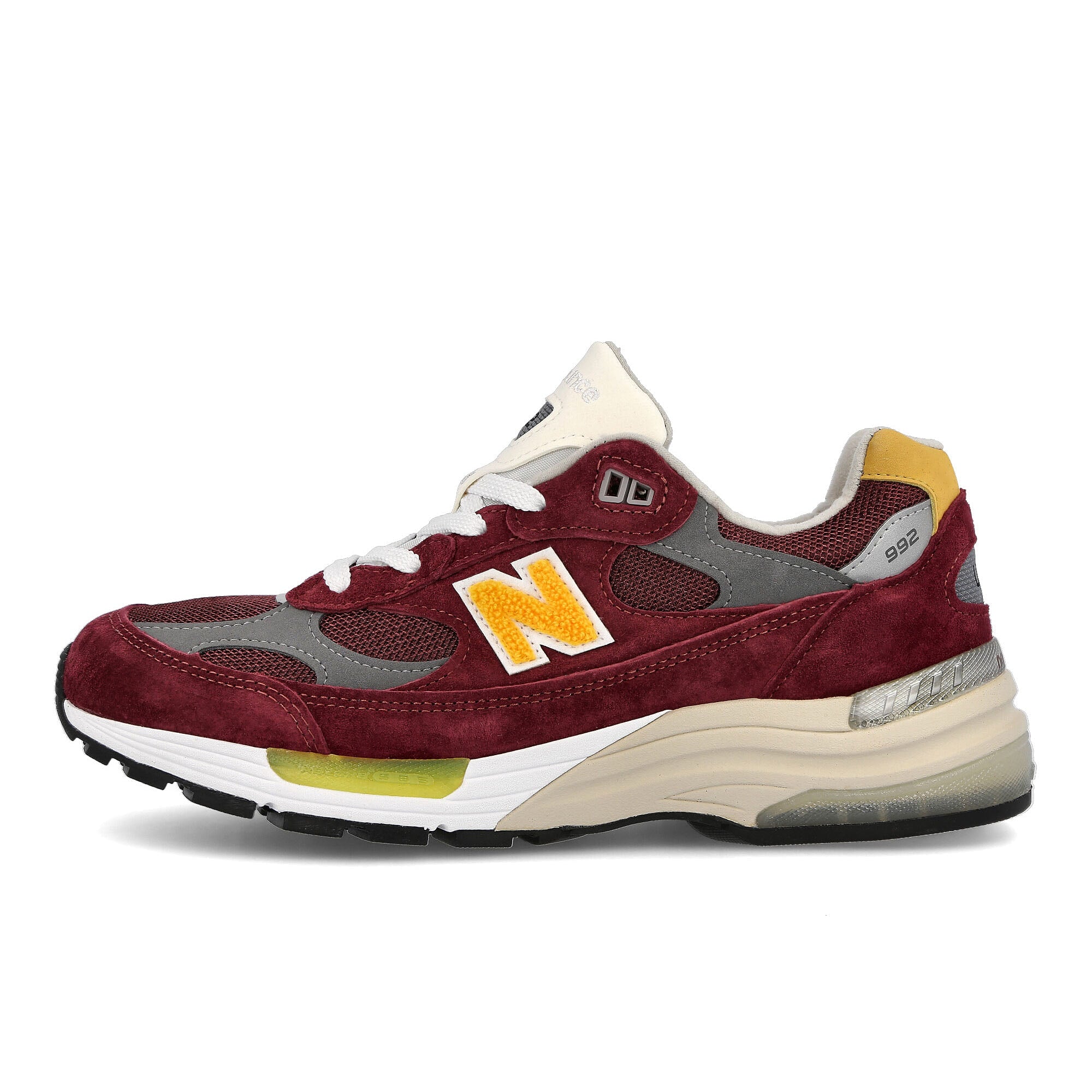 New Balance m 992 ca Burgundy-White Low Top Sneakers M 992 CA | Overkill