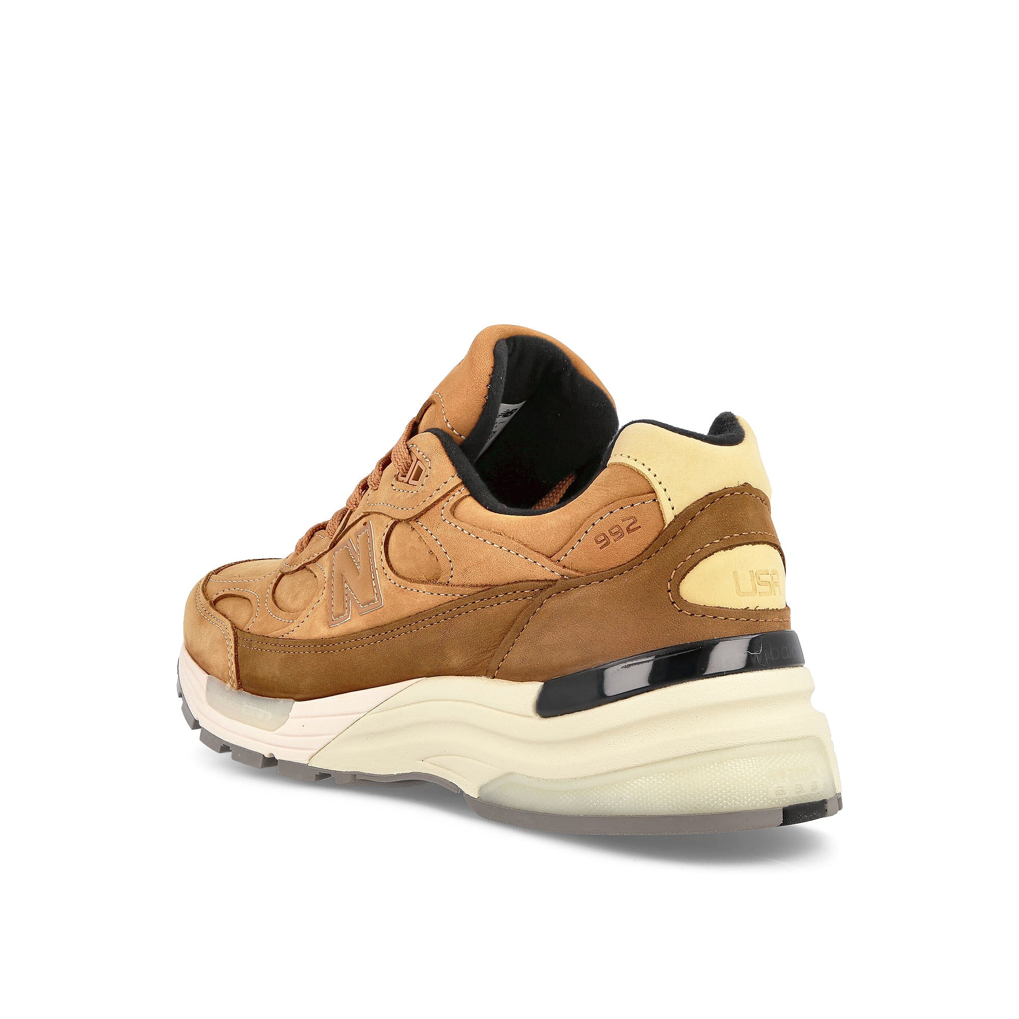 New Balance m 992 lx Brown Close-up | Overkill