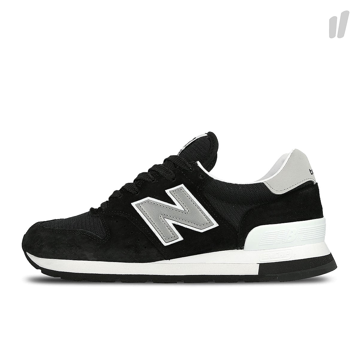 New Balance m 995 chb Black-Silver Low Top Sneakers 544981-60-8 | Overkill
