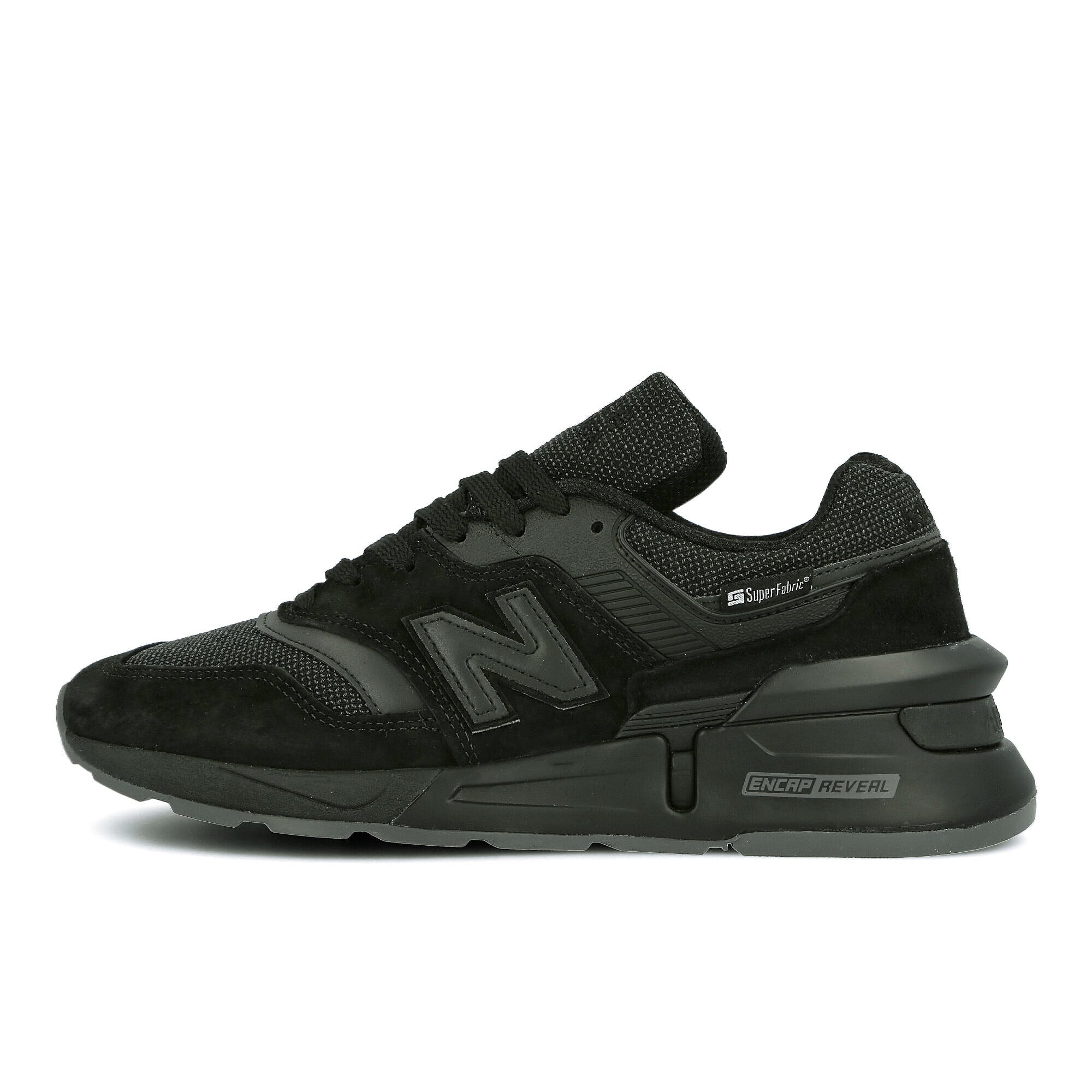New Balance m 997 snf Black Low Top Sneakers 768081-60-8 | Overkill