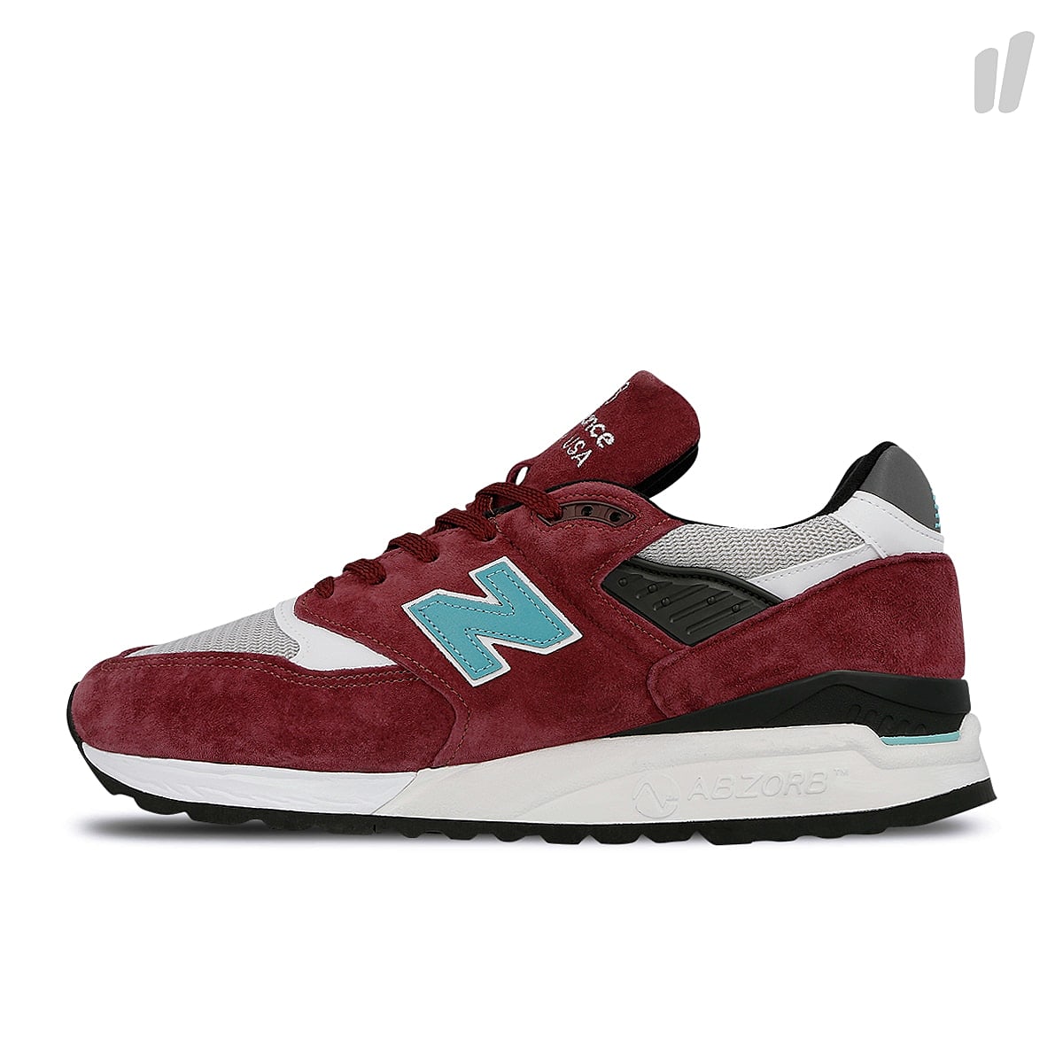 New Balance m 998 awc Burgundy Low Top Sneakers 702141-60-18 | Overkill