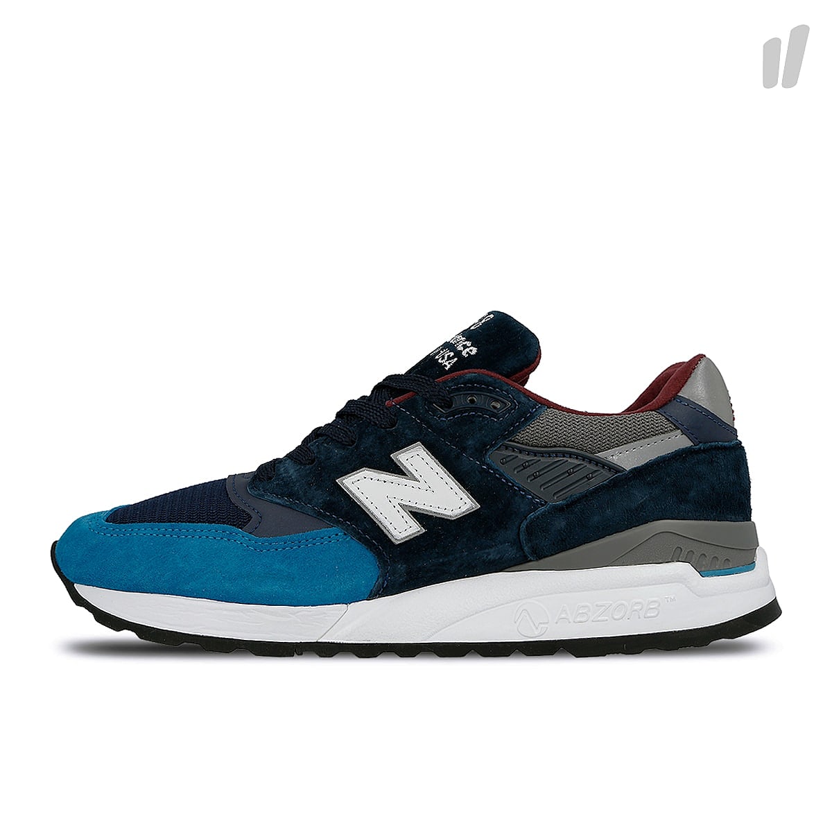 New Balance m 998 tca Blue Low Top Sneakers 675691-60-5 | Overkill