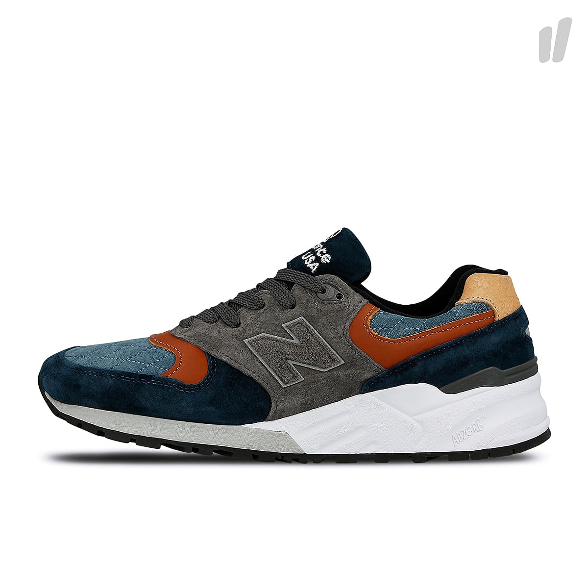 New Balance m 999 jtc Blue-Grey Low Top Sneakers 675711-60-5 | Overkill