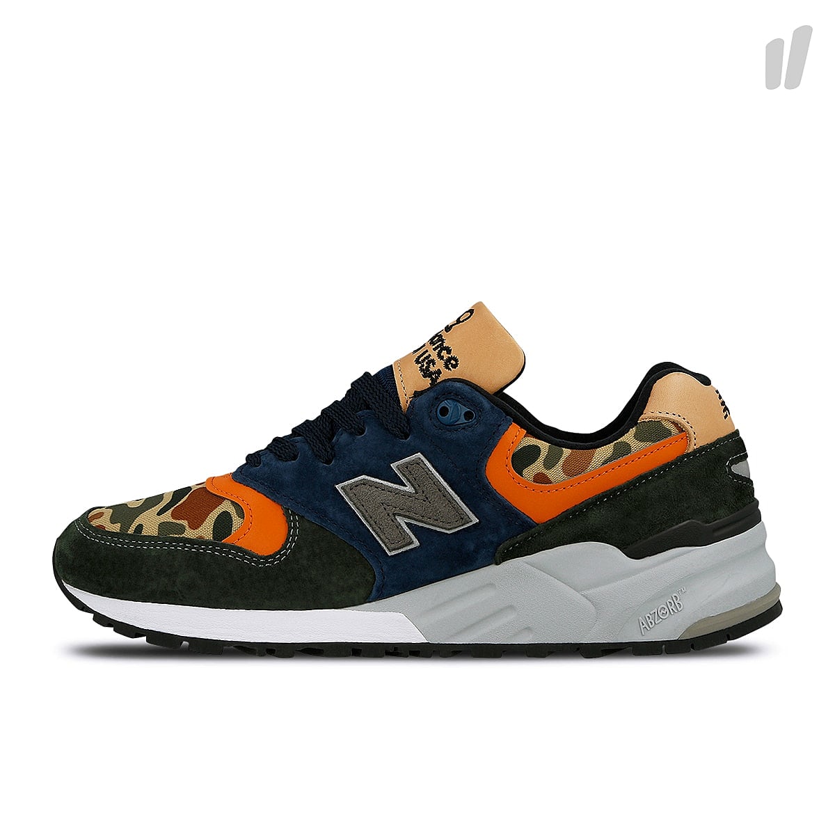New Balance m 999 ni Green / Blue Low Top Sneakers 663911-60-5 | Overkill