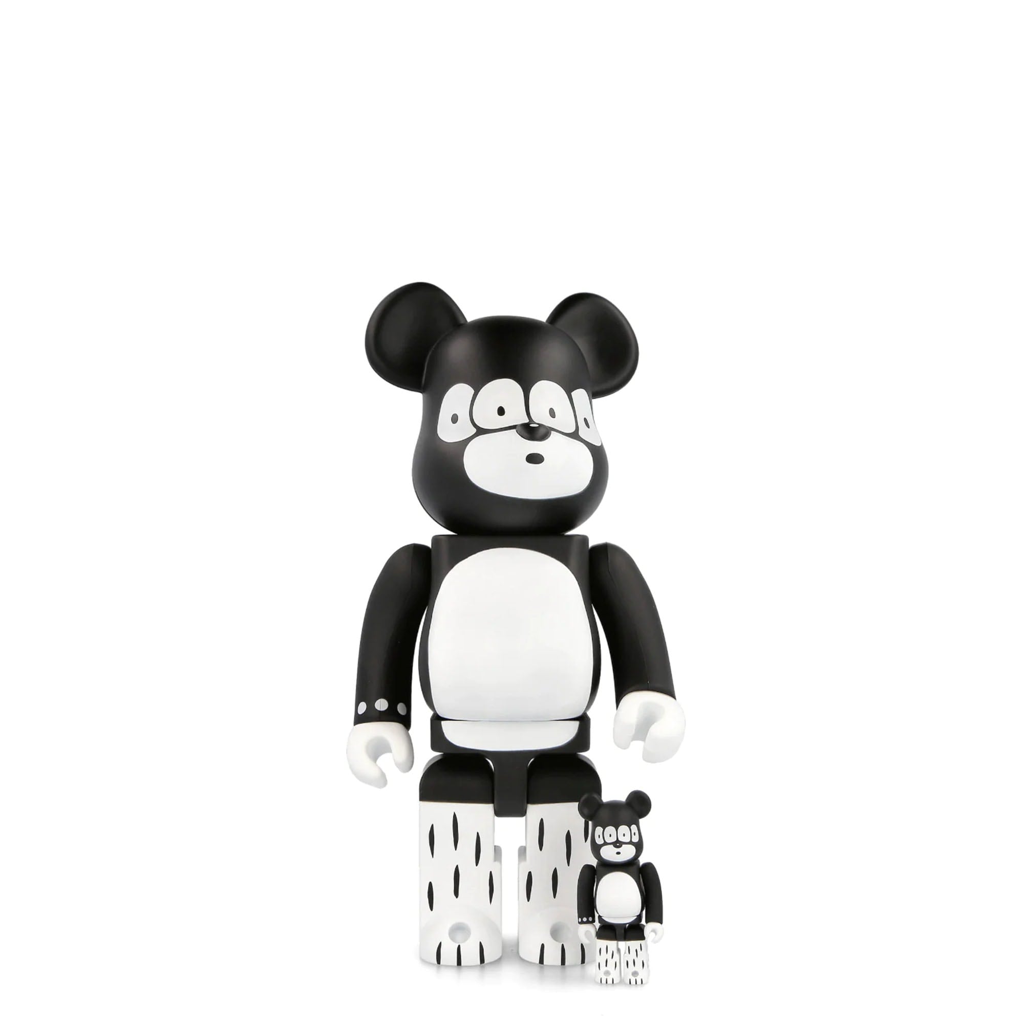Medicom Be@rbrick Matthew 400% + 100% Black / White Collectibles & Toys MDCBBM400 | Overkill