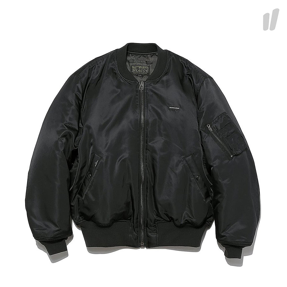 thisisneverthat MA-1 Jacket Black Bomber & Varsity Jackets TN17FOW007BK | Overkill