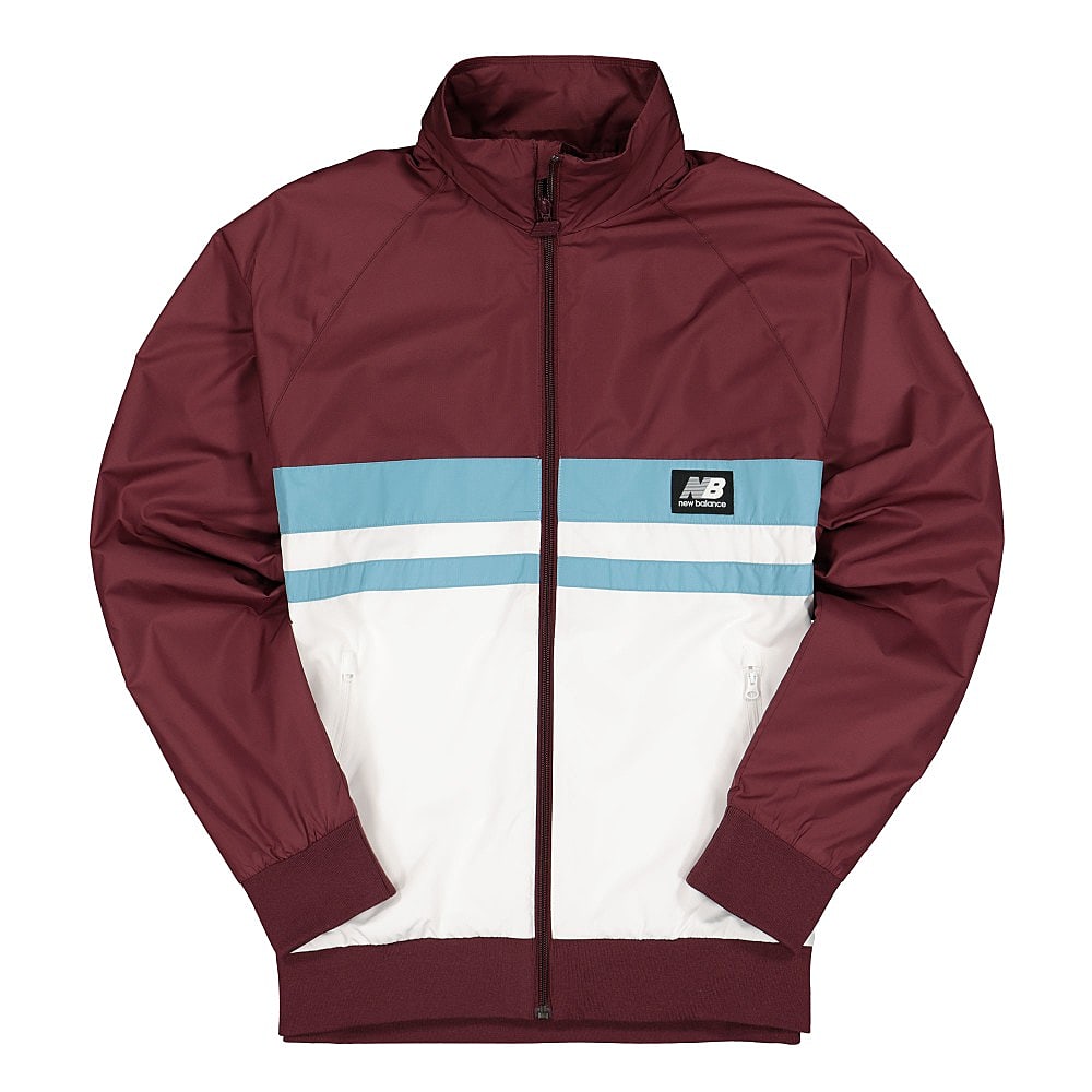 New Balance Athletics Archive Run Jacket Burgundy Jackets MJ01503NBY / 778450-60-183 | Overkill