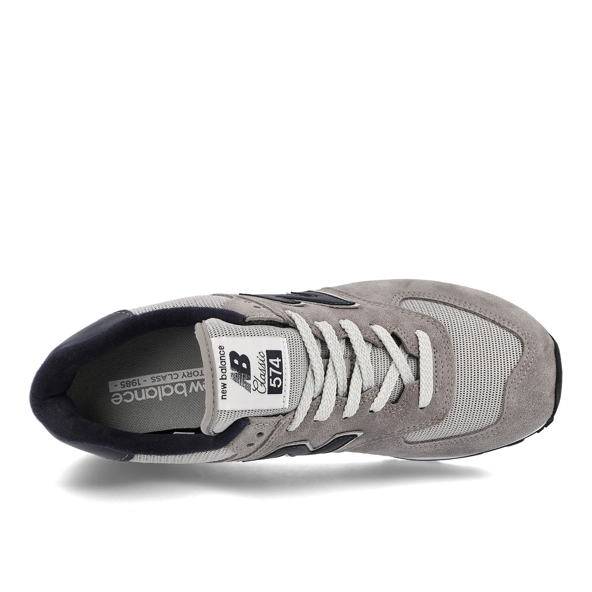 New Balance ml 574 be2 Grey-Navy Sneakers Detailfoto | Overkill