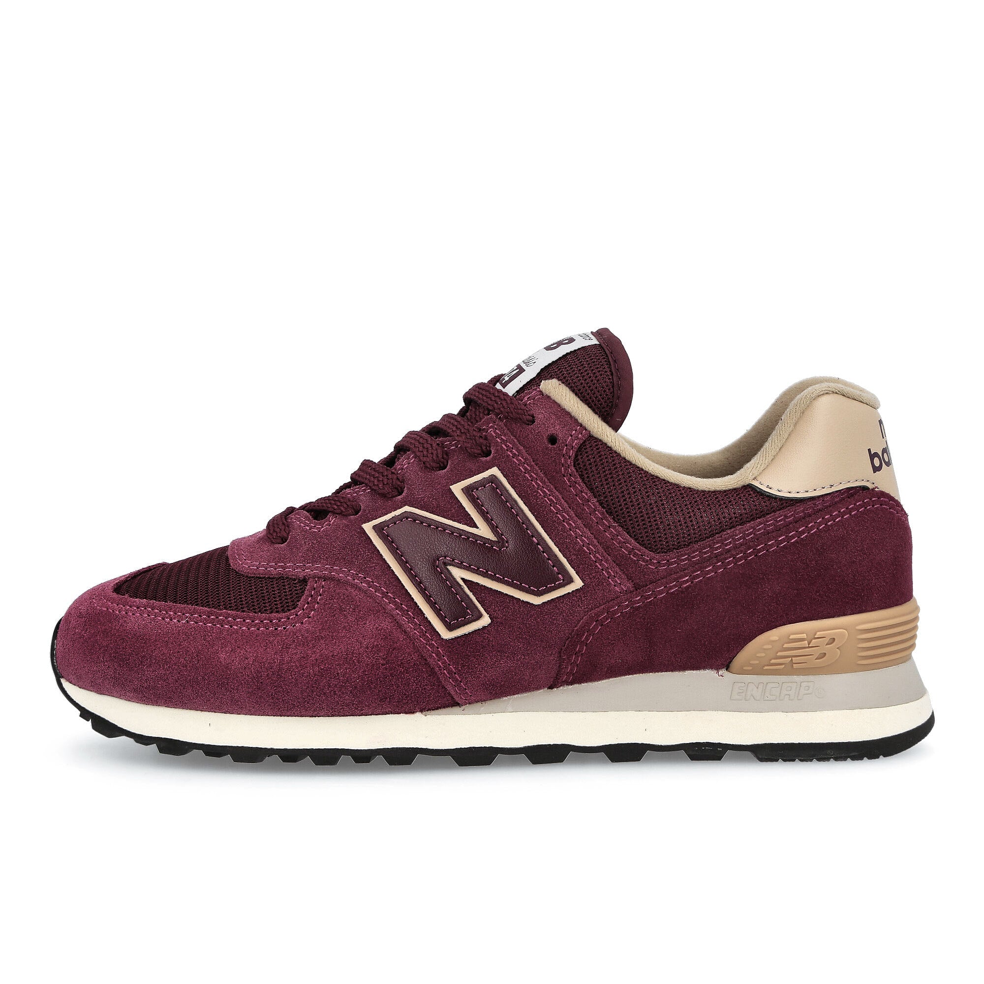 New Balance ml 574 bg2 Burgundy Red Sneakers ML 574 BG2 | Overkill