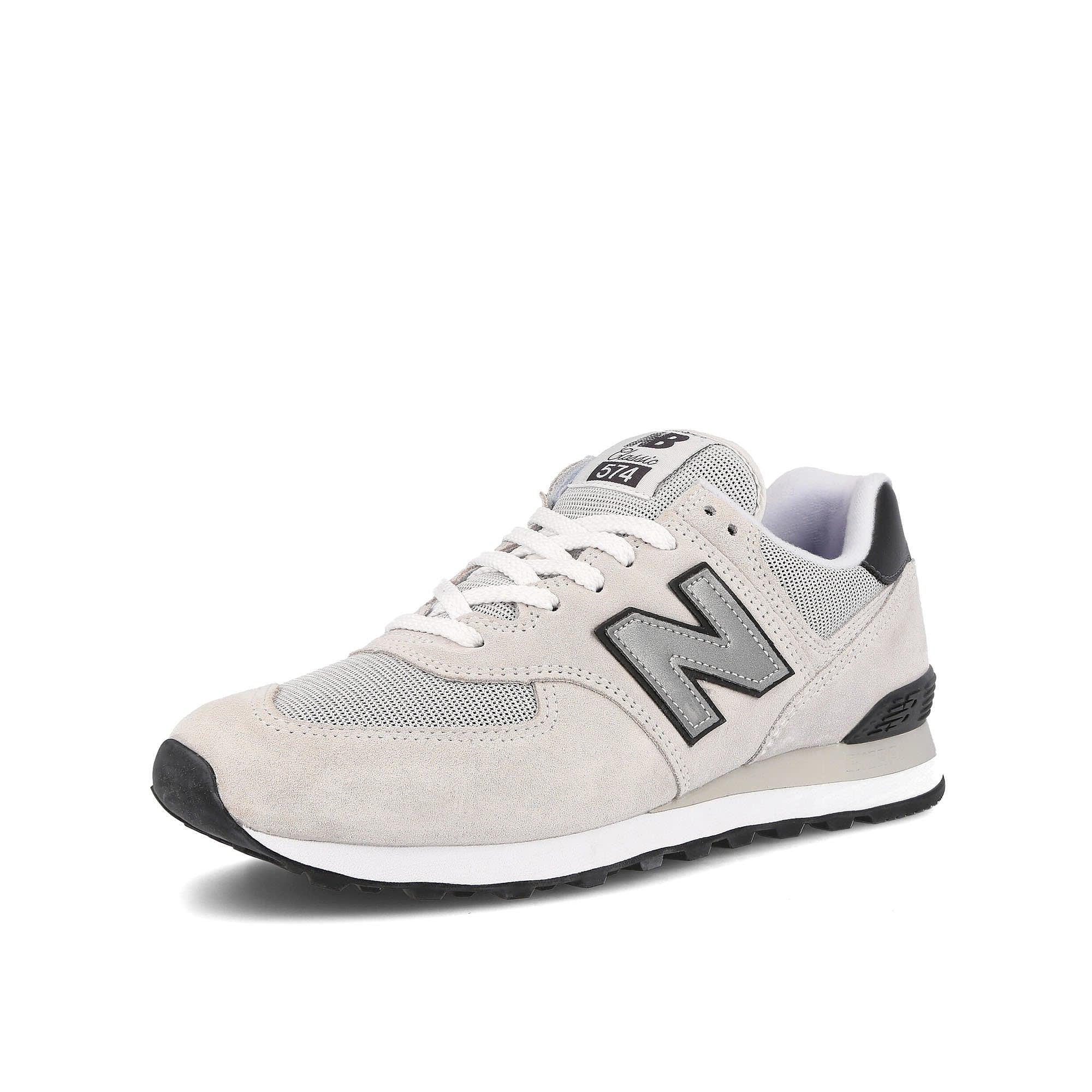 New Balance ml 574 bh2 White-Grey Sneakers Close Up | Overkill
