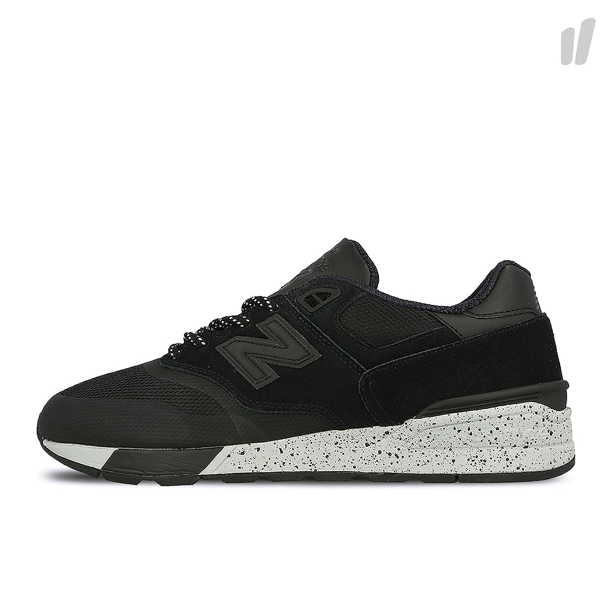New Balance ml 597 ptc Black Sneakers 604001-60-8 | Overkill