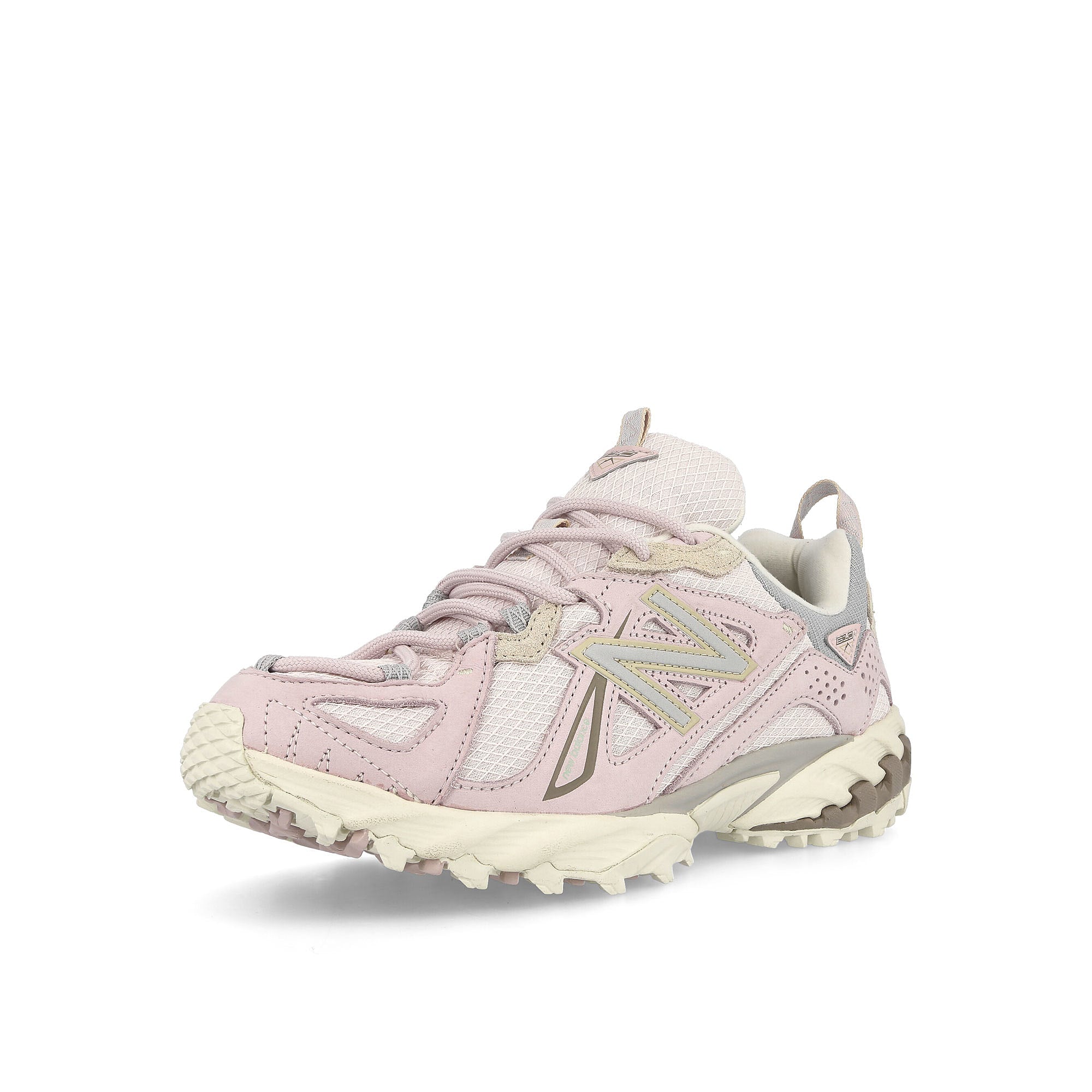 New Balance ML610TH Stone Pink Low Top Sneakers Close Up | Overkill