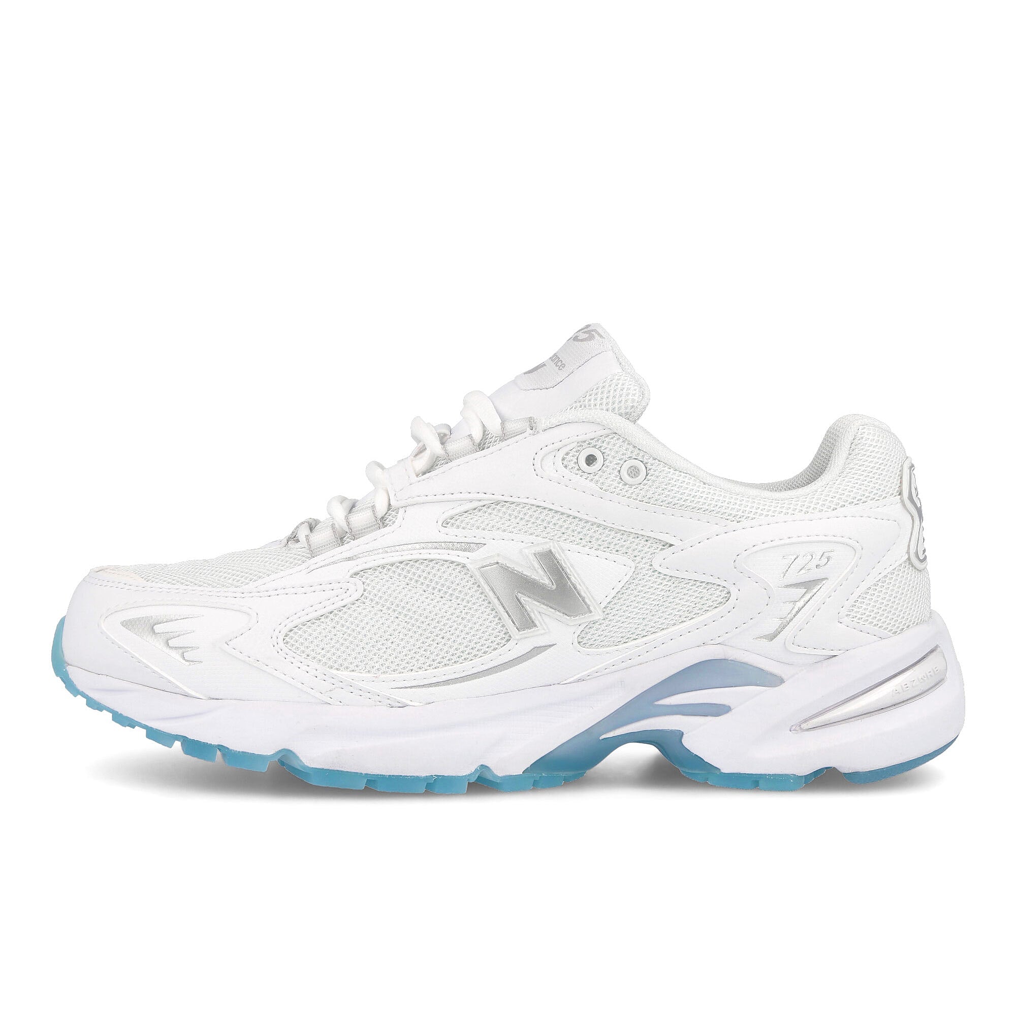 New Balance ml725m White-Ice Blue Low Top Sneakers ML 725 M | Overkill