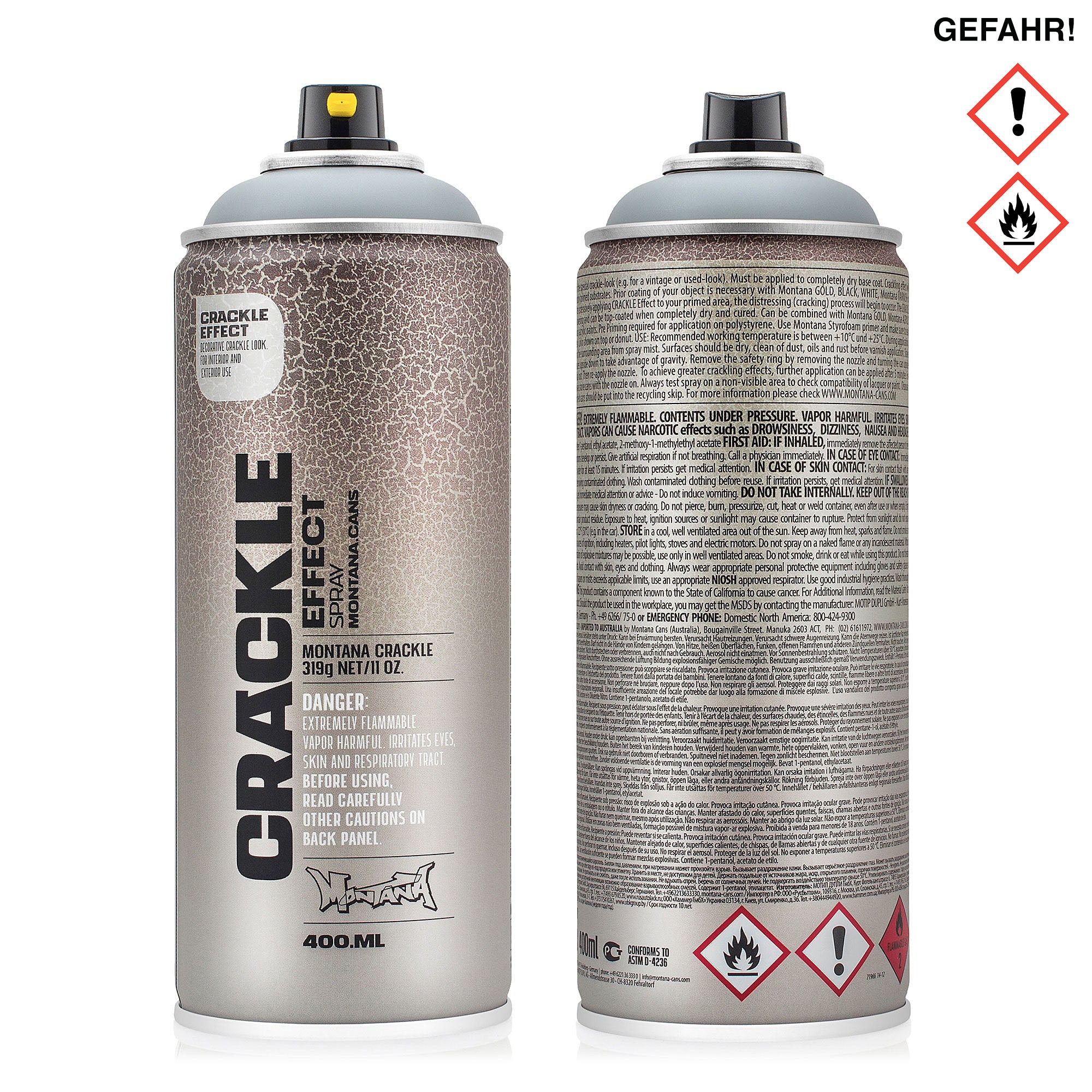 Montana crackle spray 400 ml Cans MON1000007 | Overkill