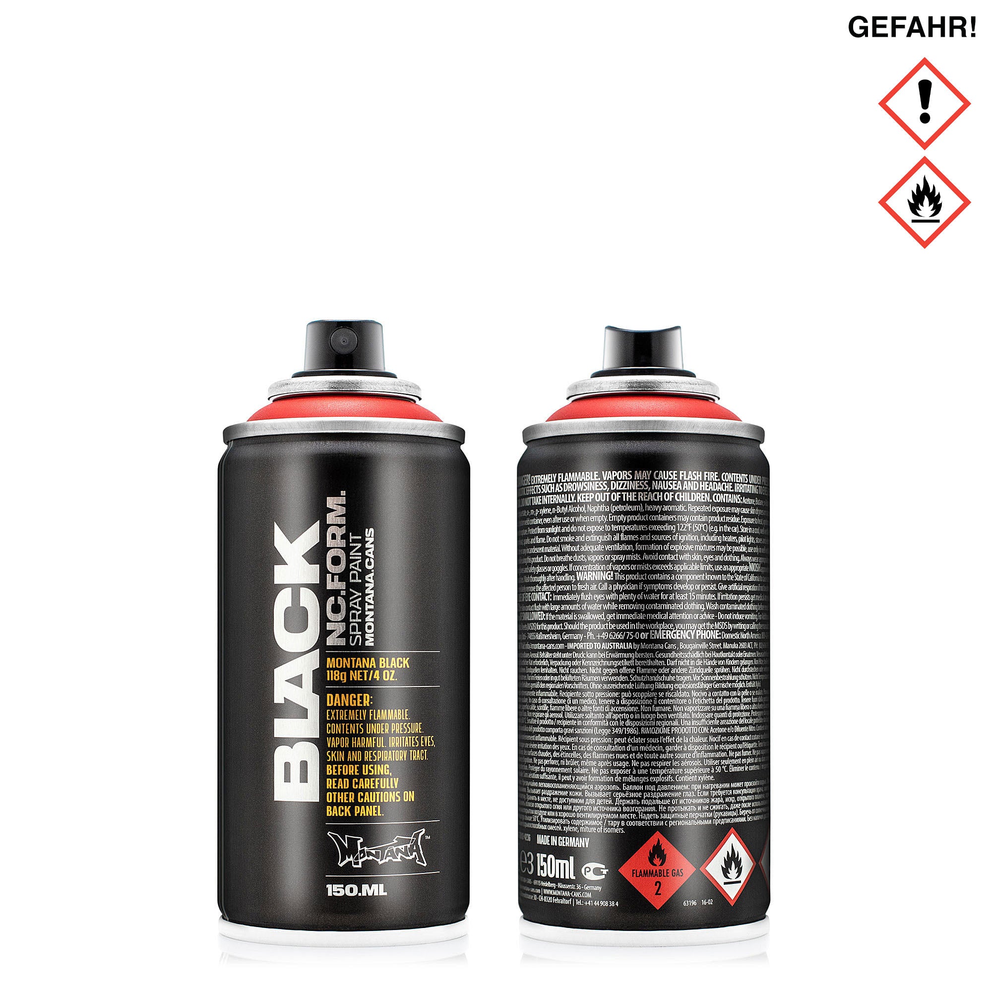 Montana black pocket 150 ml Cans MON1000000 | Overkill