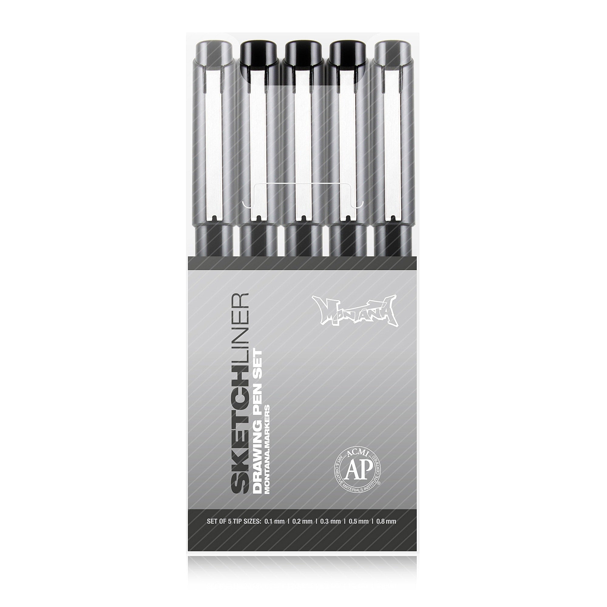 Montana sketchliner set 5er Marker 37337 | Overkill