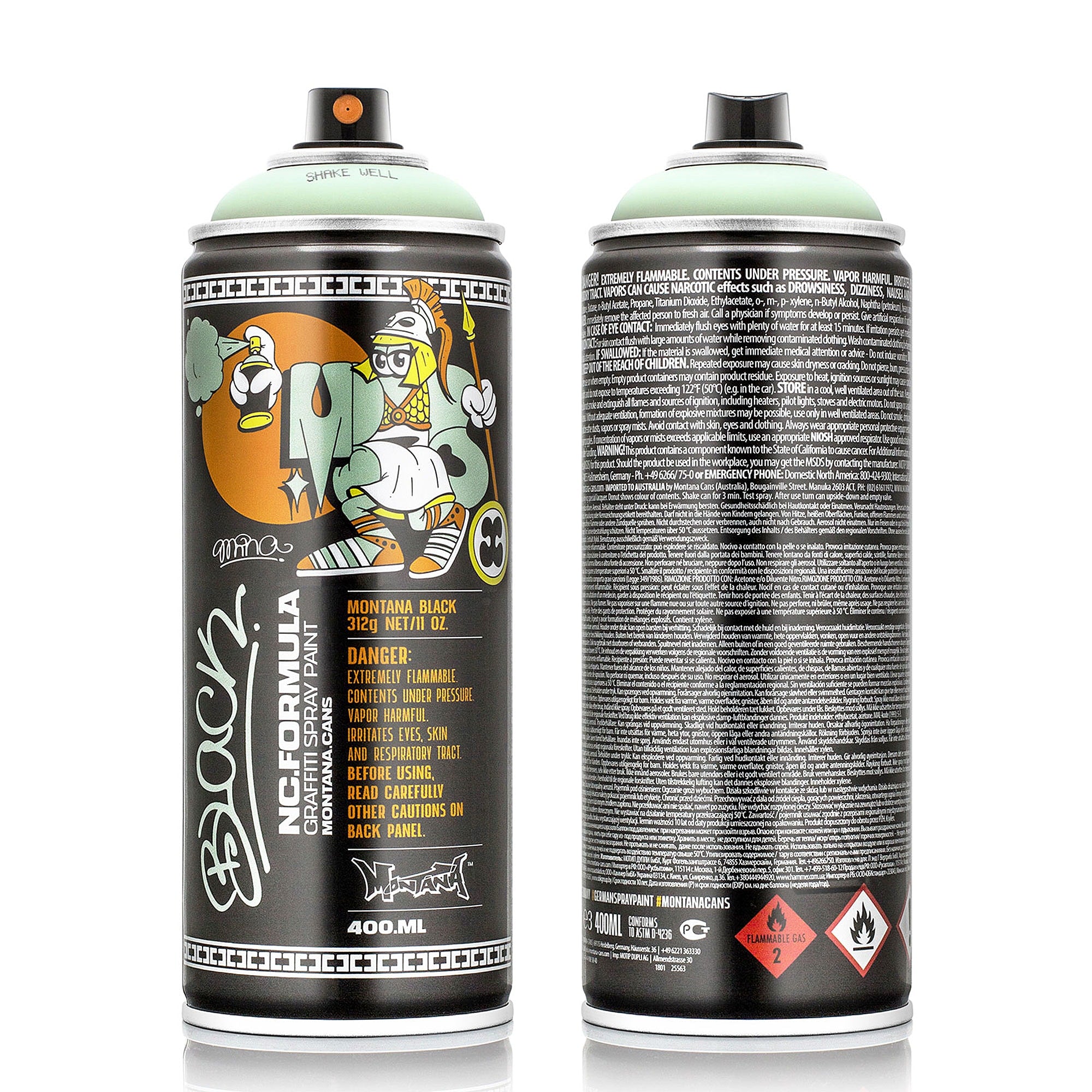 Montana black nc 400 ml ltd. artist edition #15 - mina BLK-AE-15 | Overkill