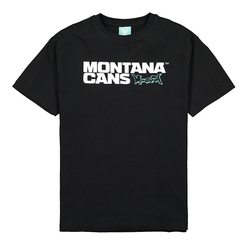 Montana T-Shirt Typo + Logo Black T-Shirts MSF2018247 | Overkill
