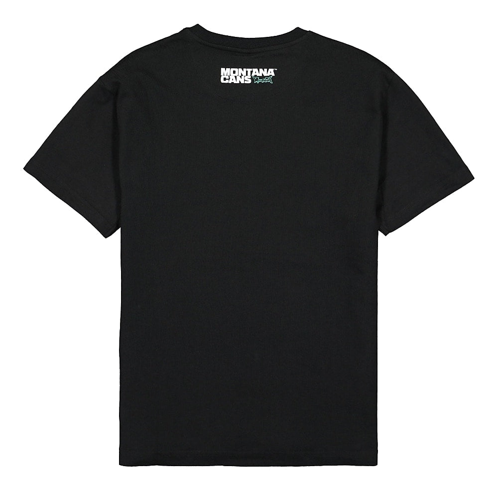 Montana T-Shirt Typo + Logo Black T-Shirts Material | Overkill