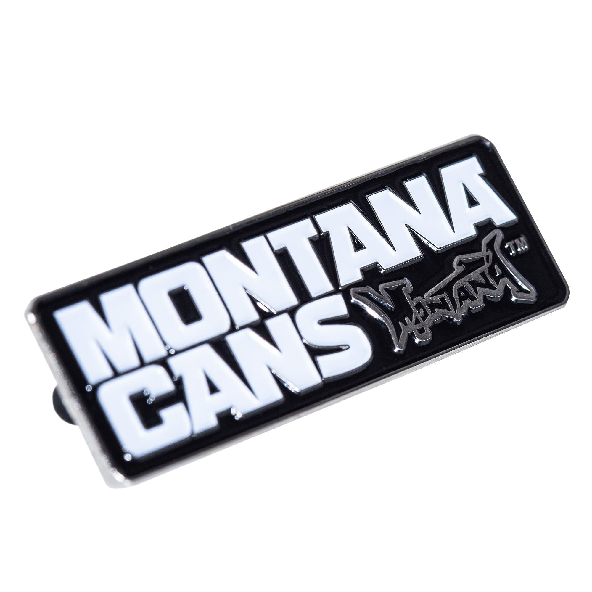 Montana Typo Logo Pin Black Various 540141 | Overkill
