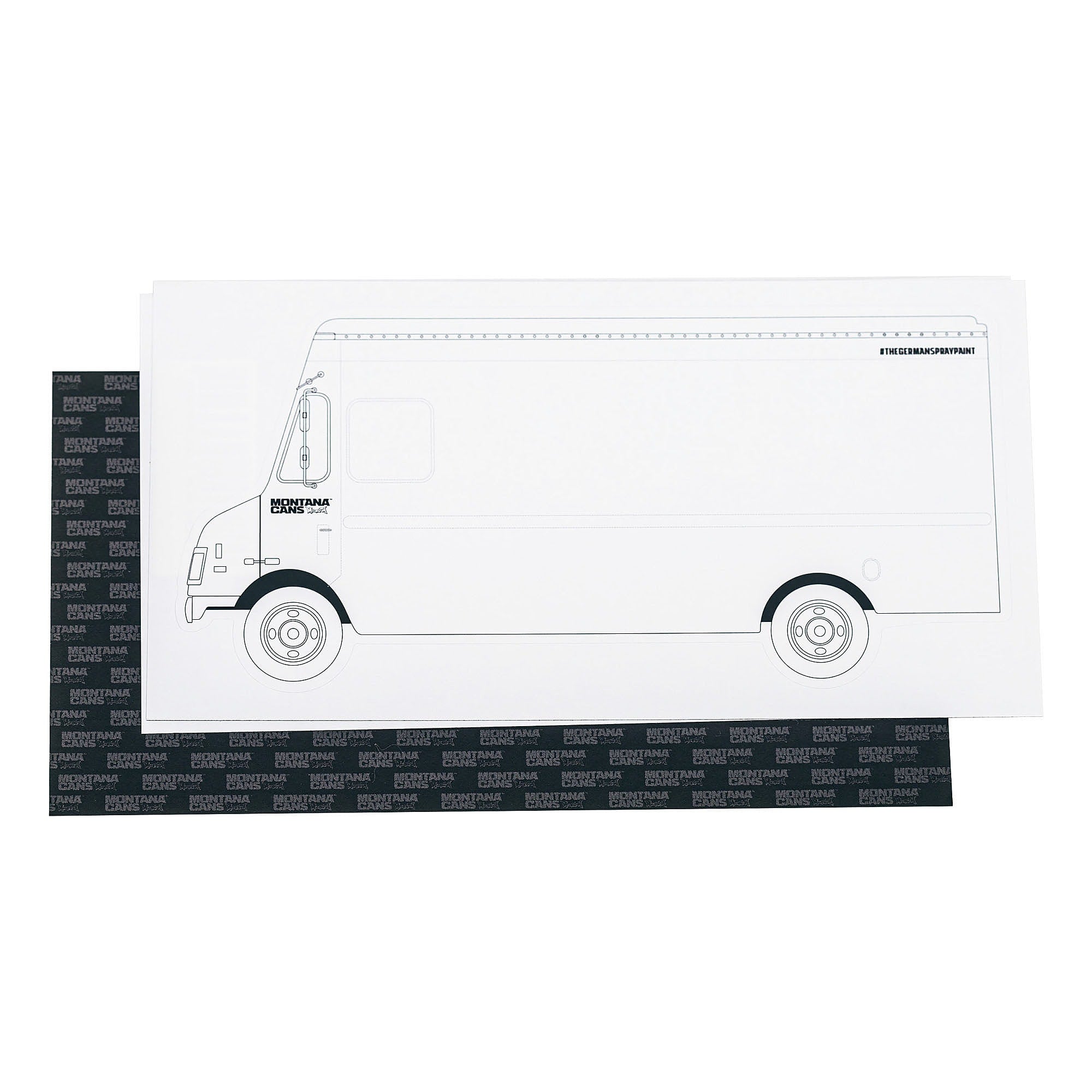 Montana Tag Van Sticker Pack White Sticker 533341 | Overkill