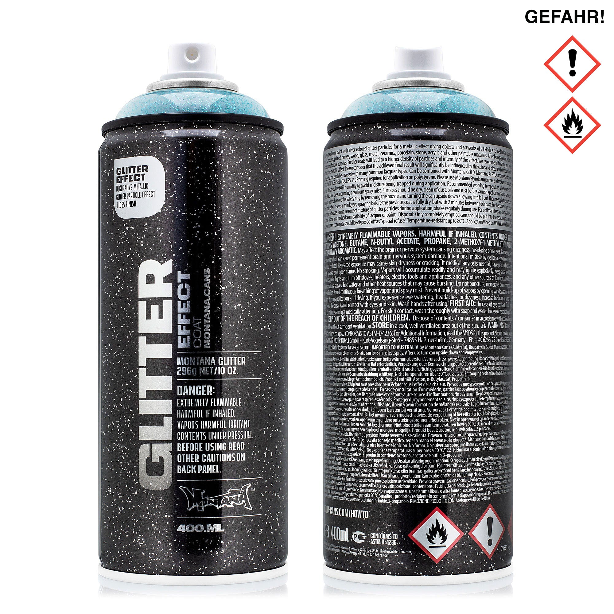 Montana glitter effect coat 400 ml Cans MON415425 | Overkill