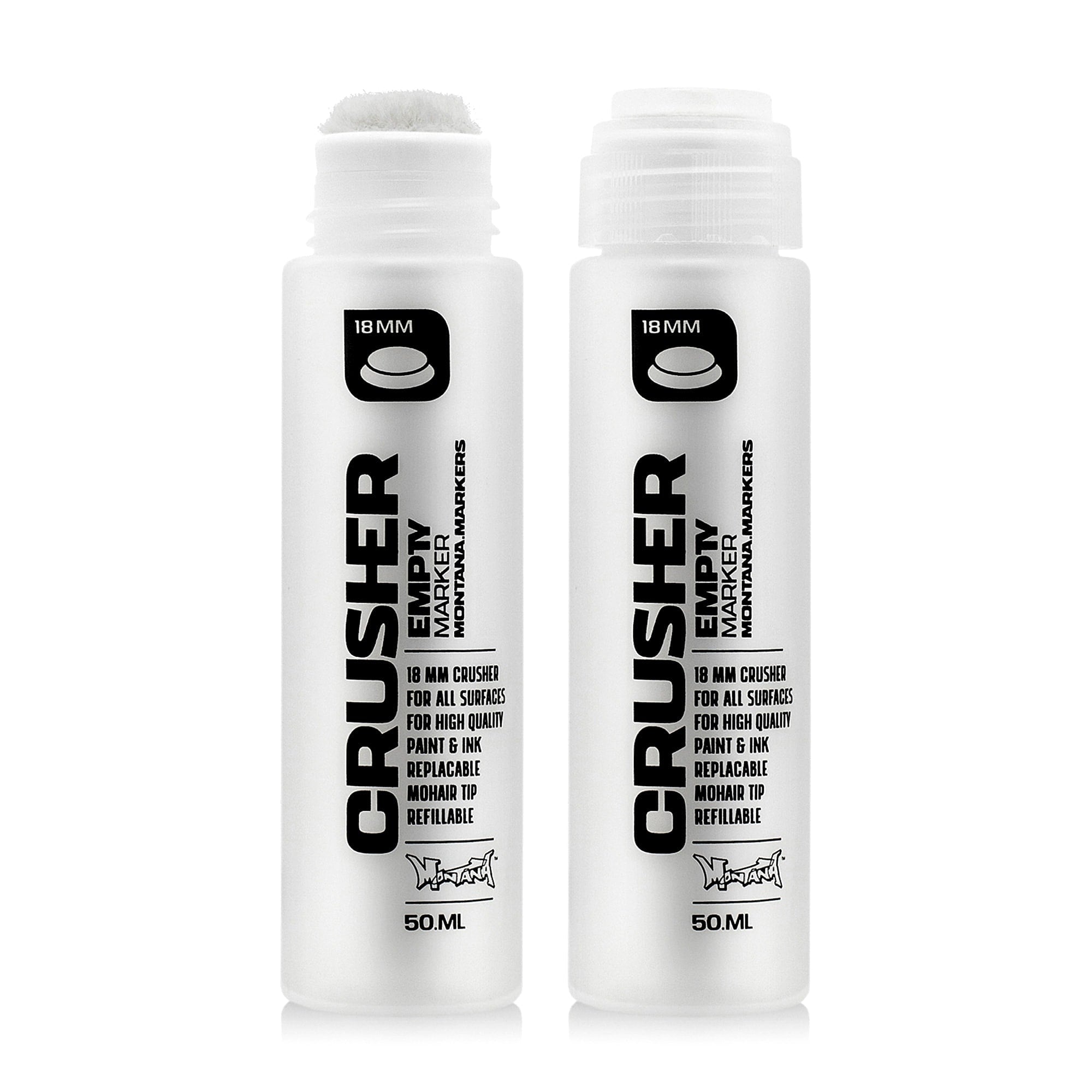Montana empty crusher 18 mm / 50 ml Marker | Overkill