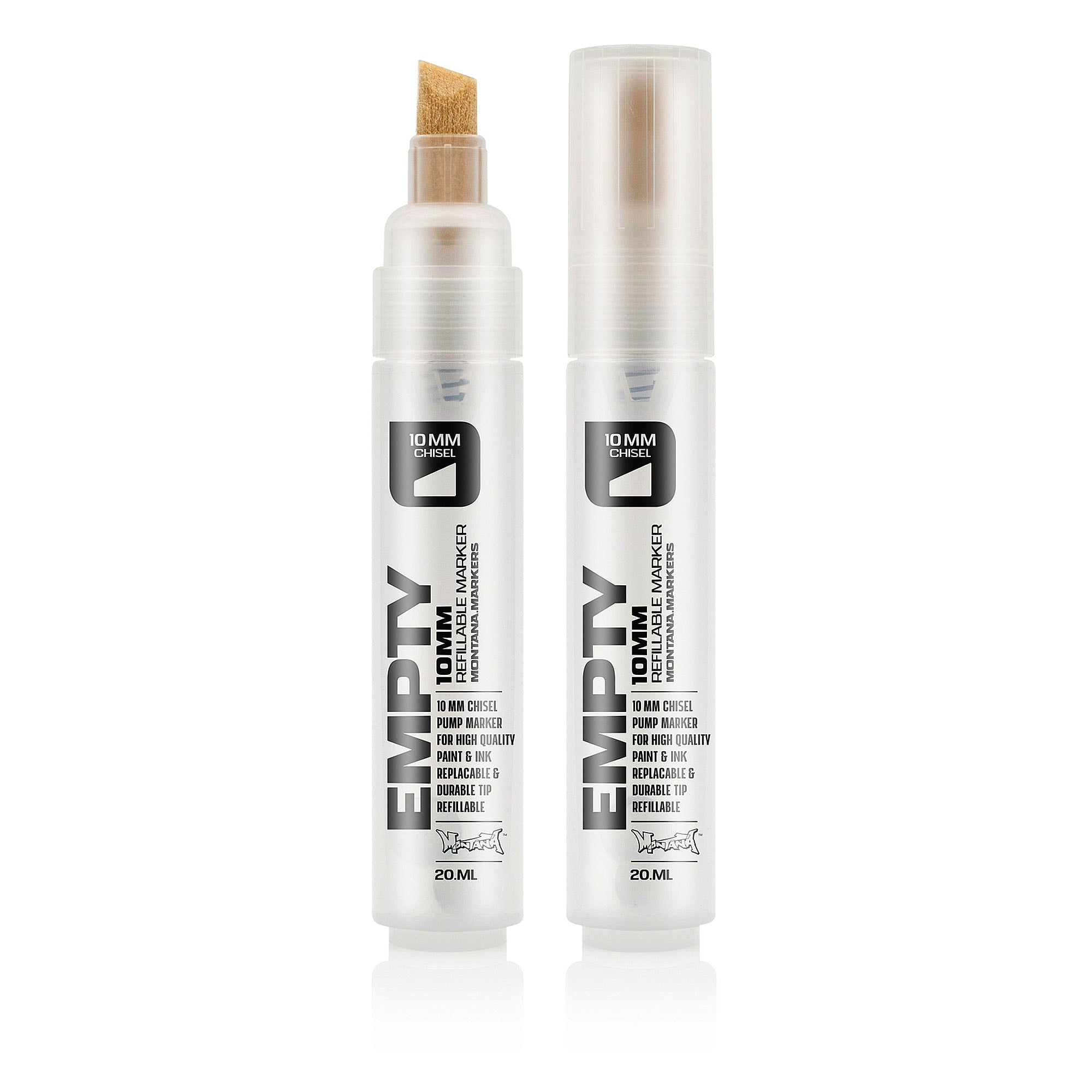 Montana empty marker chisel tip 10 mm Marker 37728 | Overkill