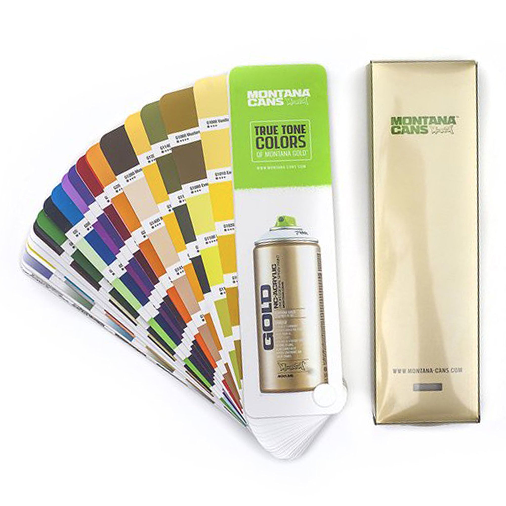 Montana gold true tone color chart 0 Cans Accessories Close-up | Overkill