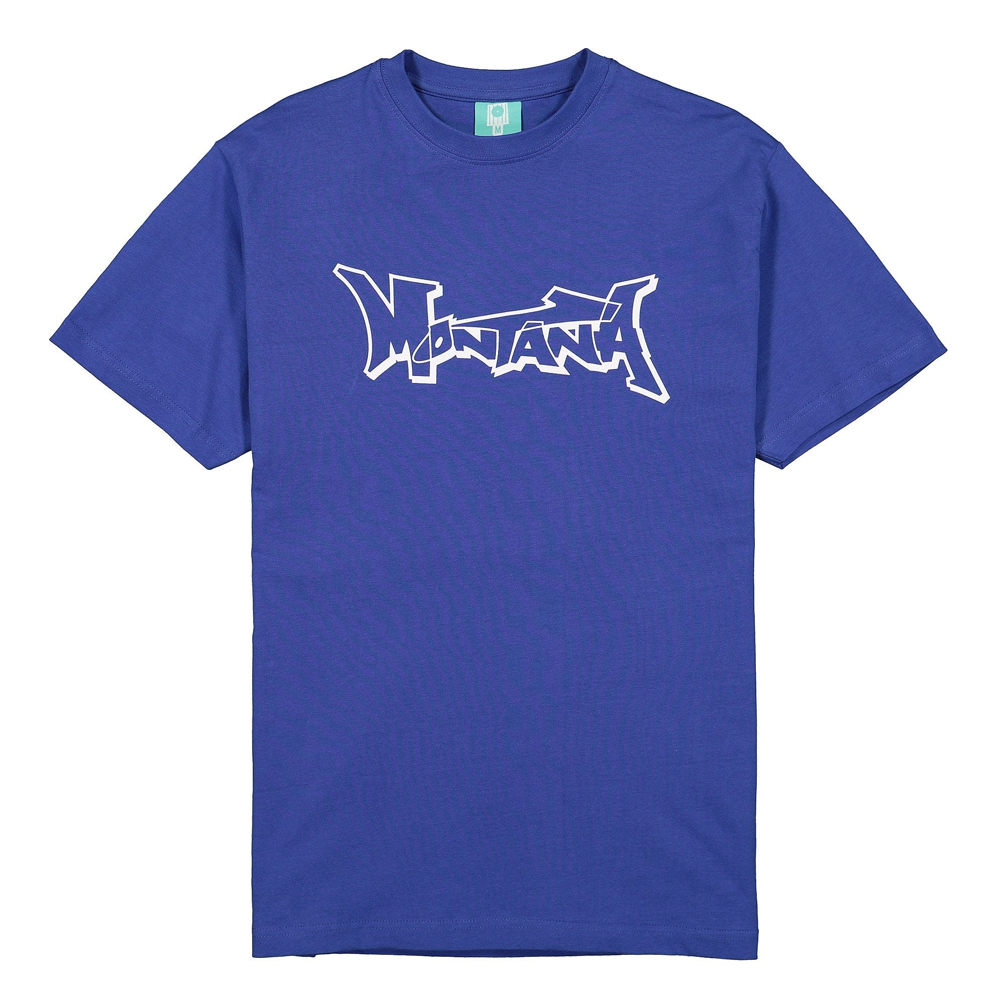 Montana Logo T-Shirt Royal Blue T-Shirts 37041 | Overkill