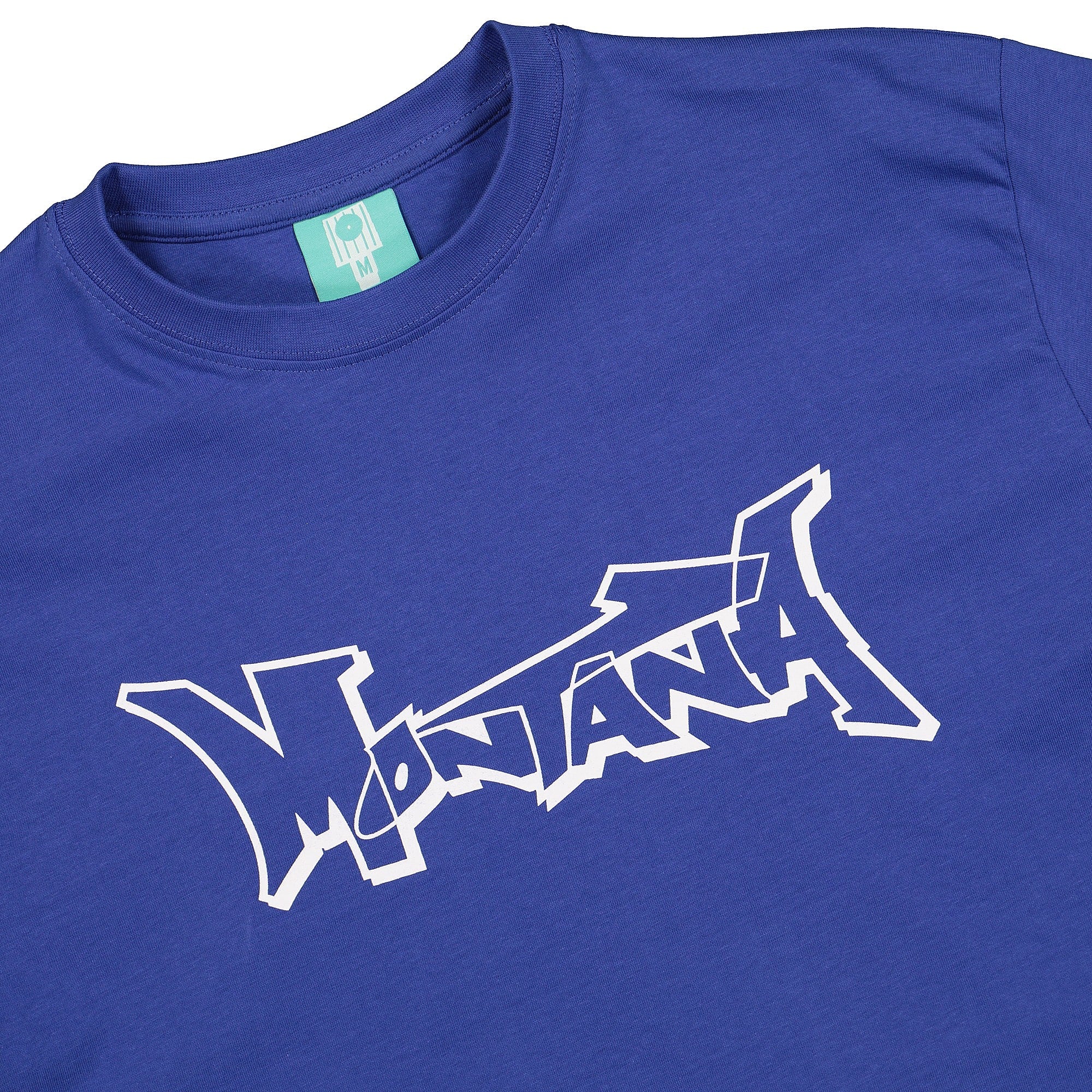 Montana Logo T-Shirt Royal Blue T-Shirts Close-up | Overkill