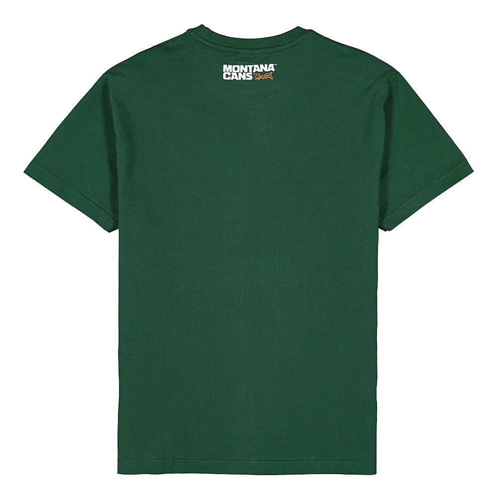 Montana T-Shirt Typo + Logo Green T-Shirts Material | Overkill