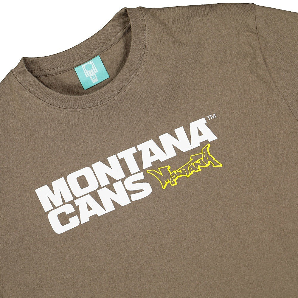 Montana T-Shirt Typo + Logo Meteorite T-Shirts Detailfoto | Overkill