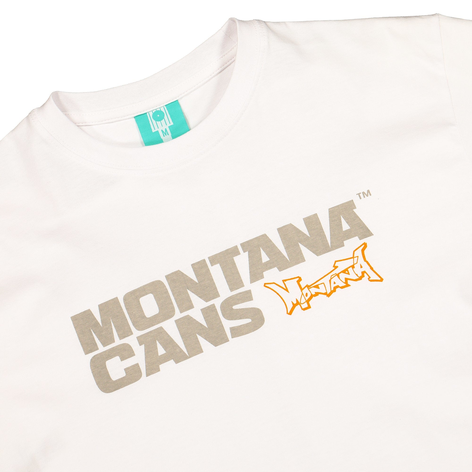 Montana T-Shirt Typo + Logo White T-Shirts Detail view 1 | Overkill