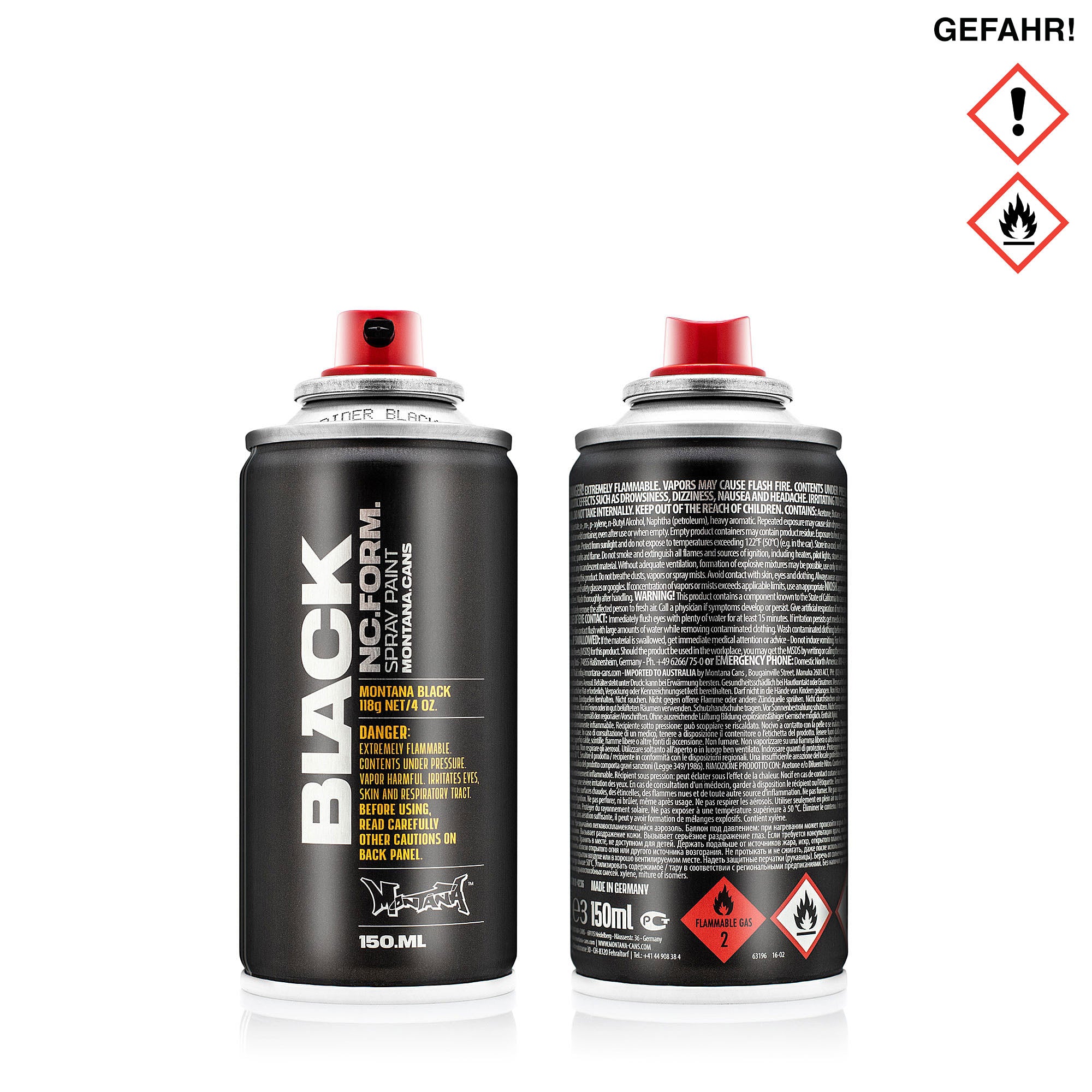 Montana black spider 150 ml Cans MON1000001 | Overkill