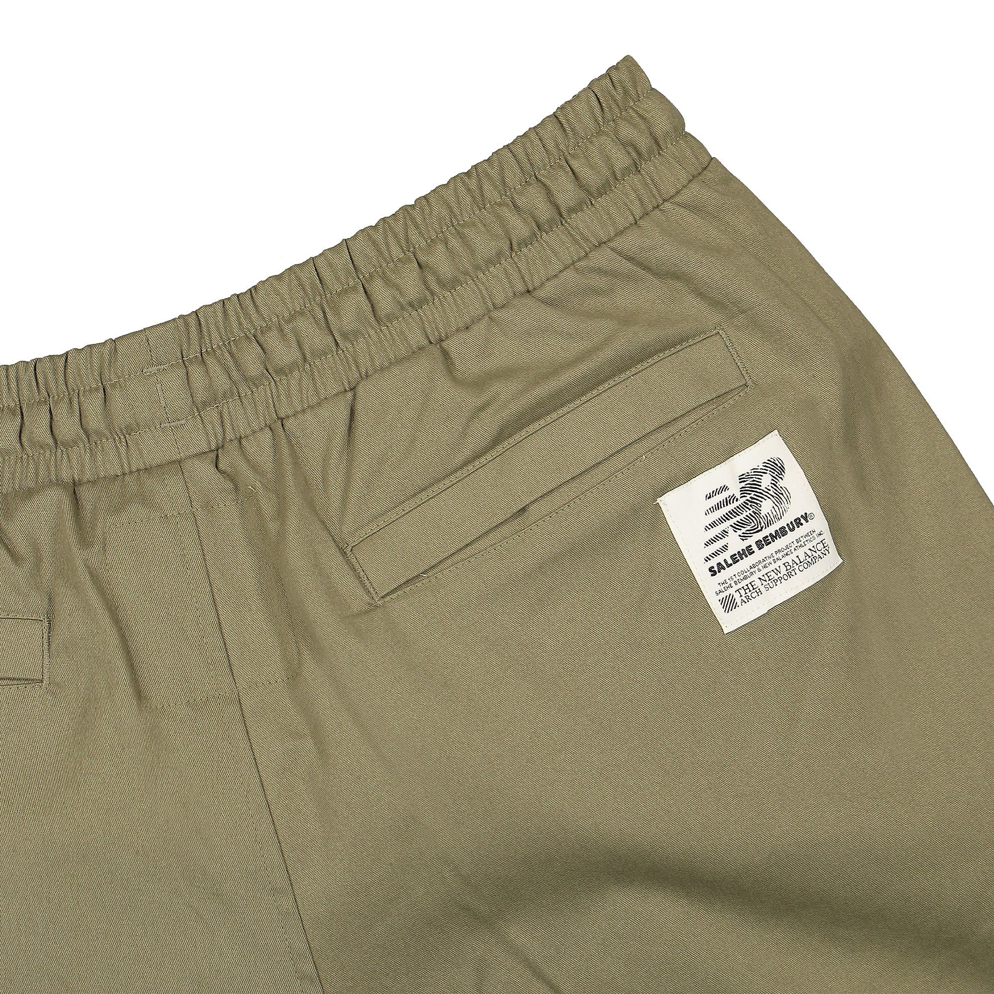 New Balance Salehe Bembury x New Balance Pant Concrete Green Sweat & Track Pants Detail view 1 | Overkill