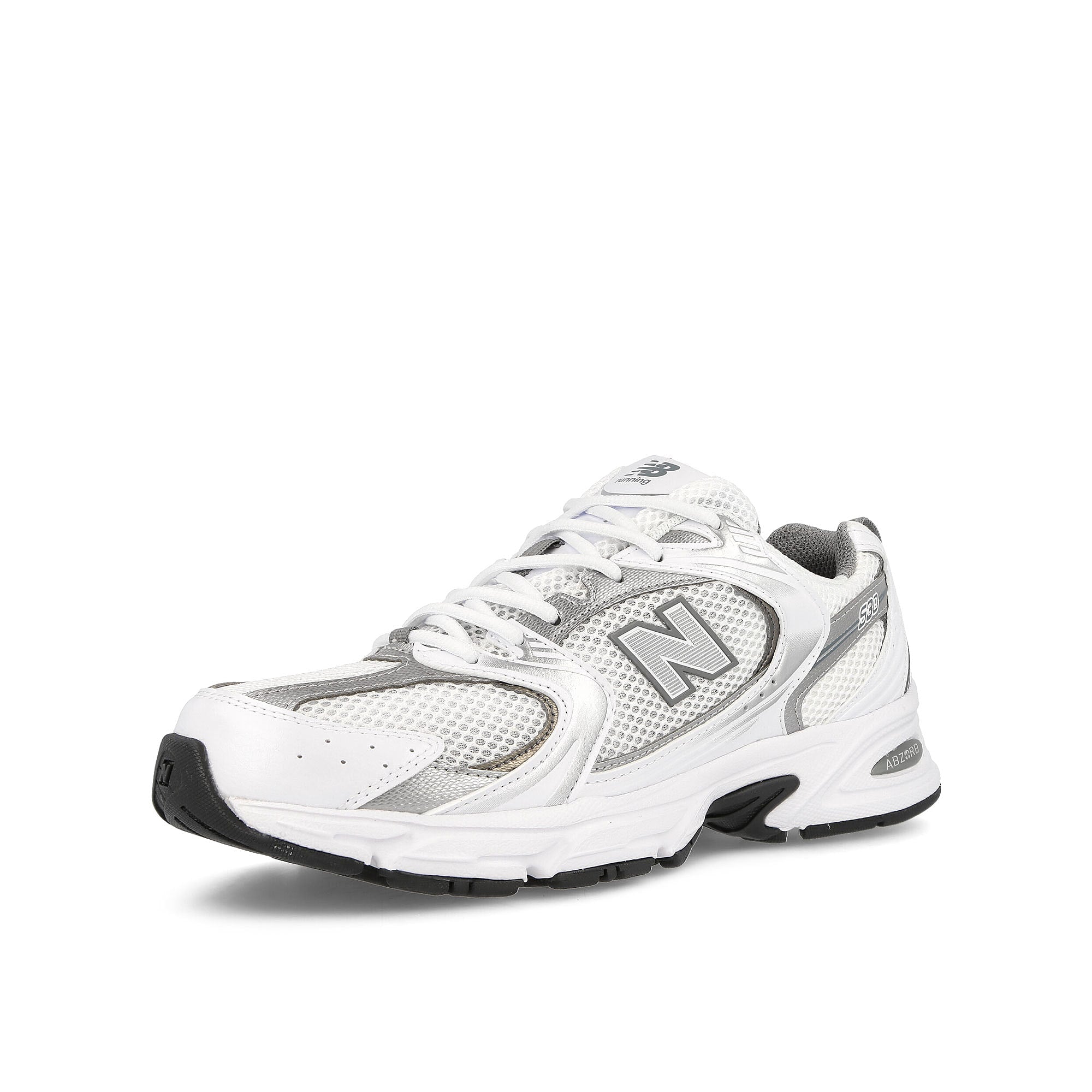 New Balance MR530AD White Low Top Sneakers Close Up | Overkill
