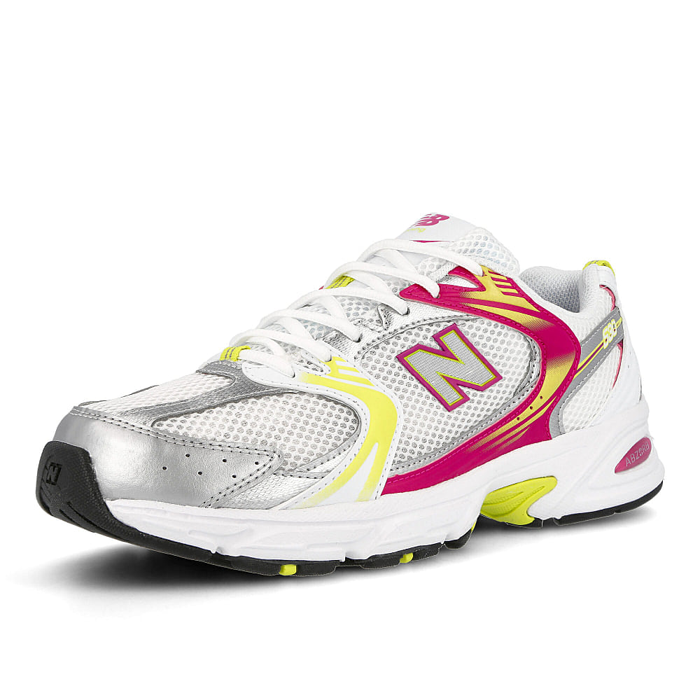 New Balance mr 530 ca1 White-Red Low Top Sneakers Close Up | Overkill