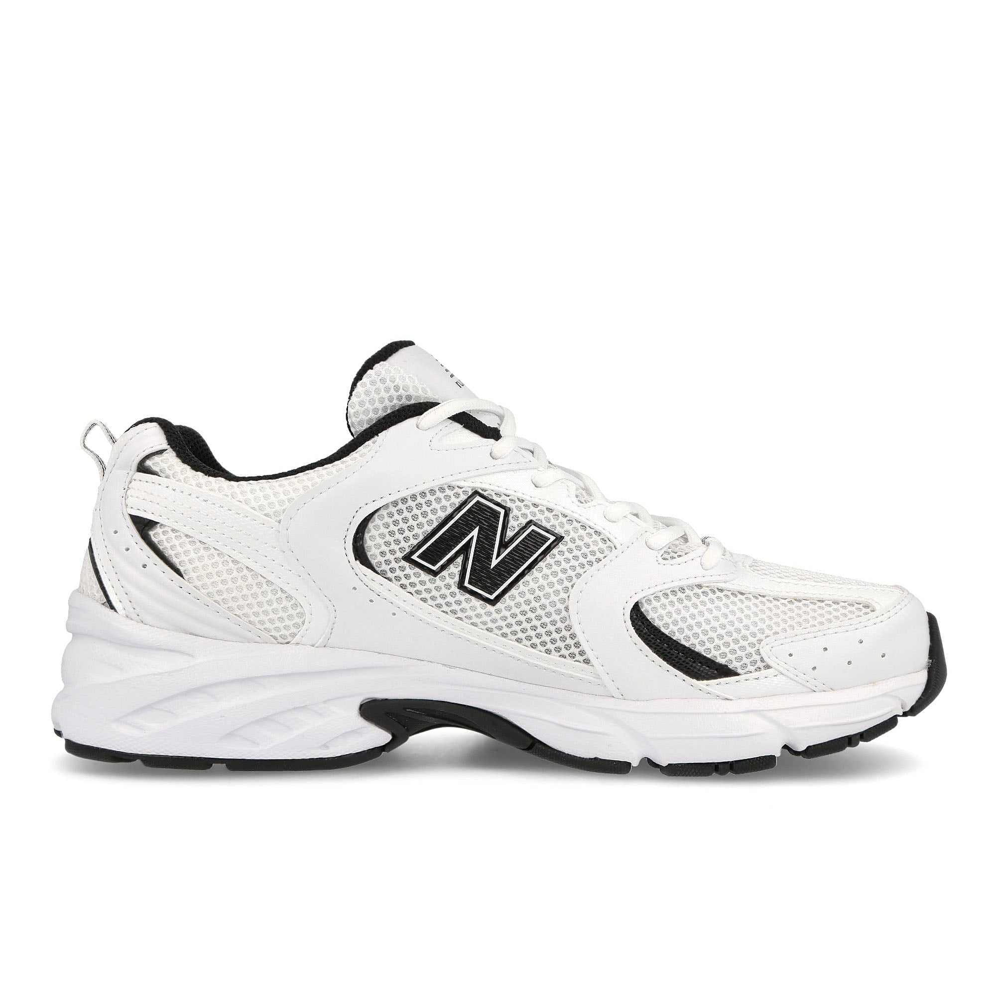 New Balance MR530EWB White / Black Low Top Sneakers Silhouette | Overkill