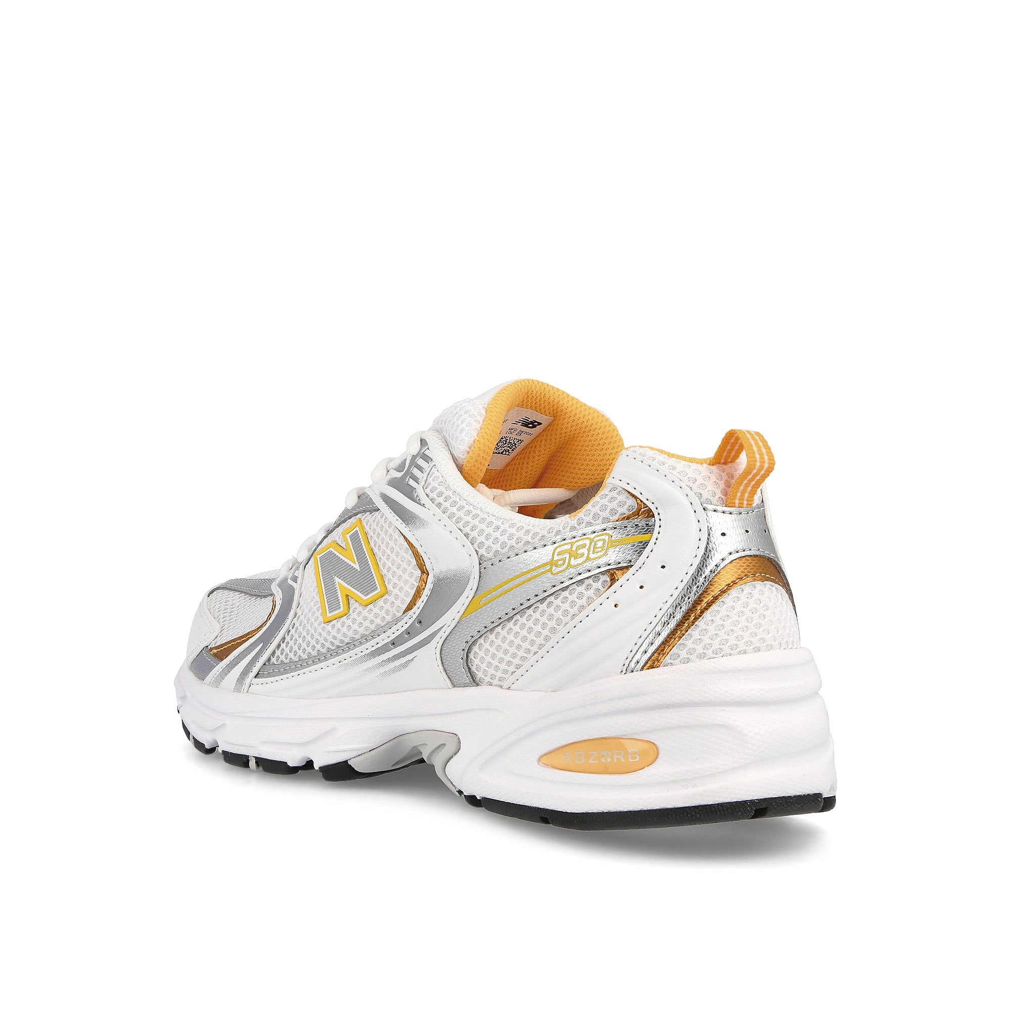 New Balance mr530put White-Vibrant Apricot Low Top Sneakers Material | Overkill