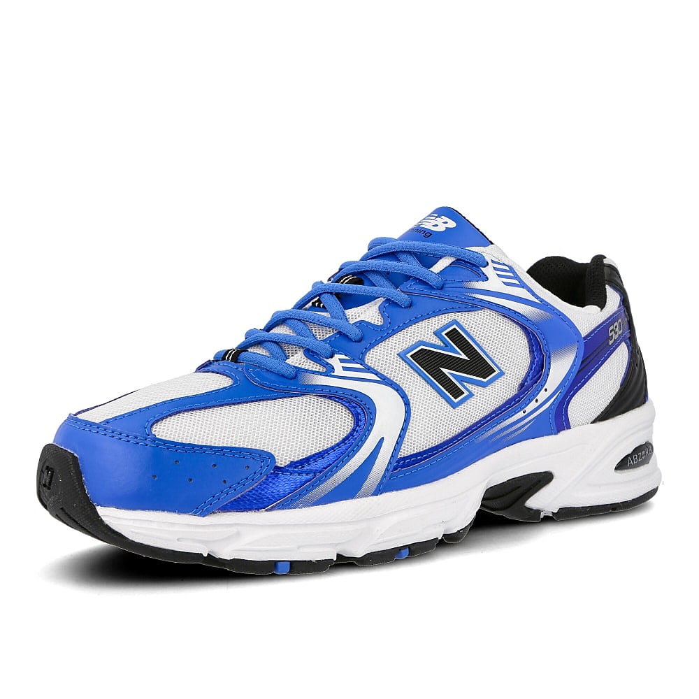 New Balance mr 530 sb Blue-White Low Top Sneakers Close Up | Overkill