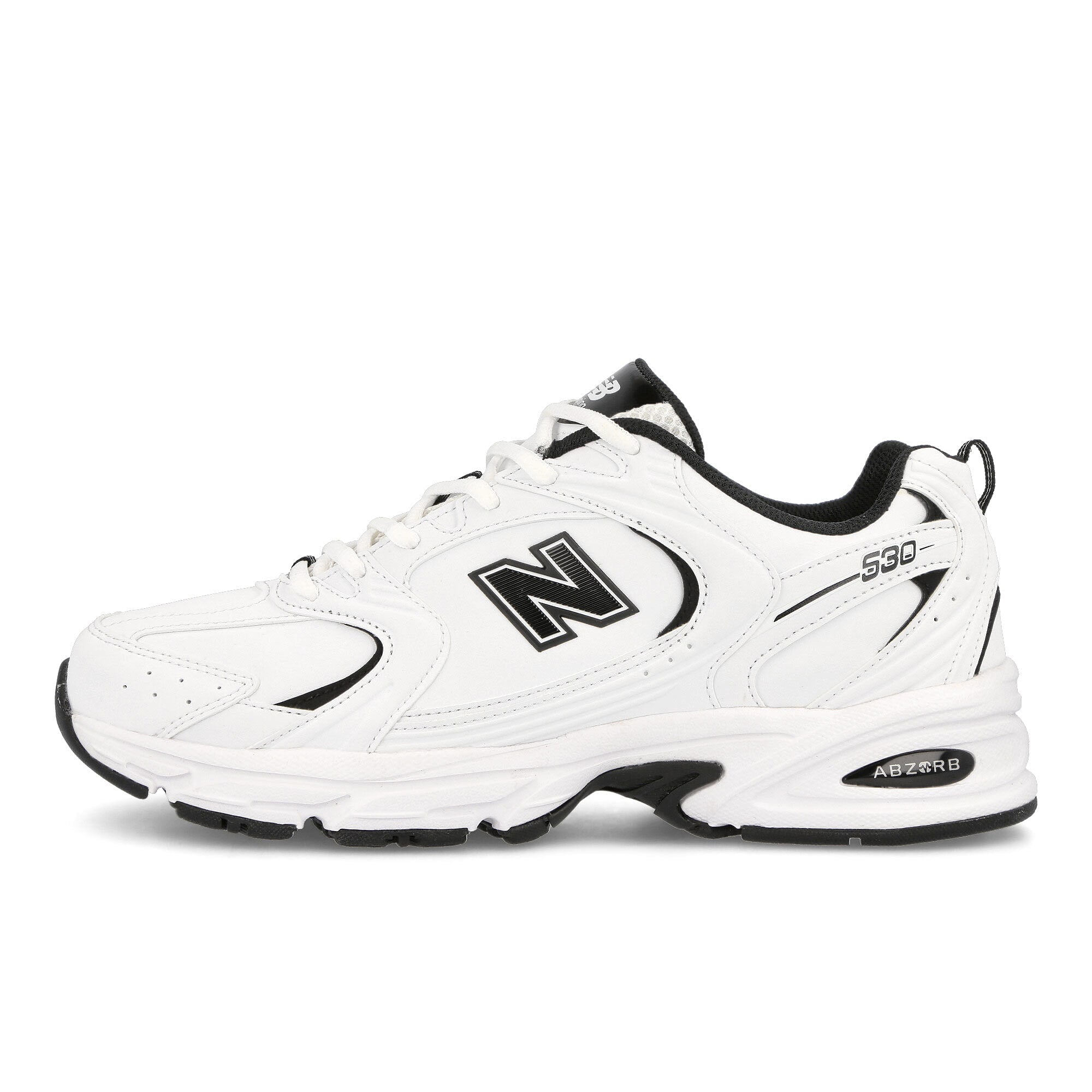 New Balance MR530SYB White-Black Low Top Sneakers MR530SYB | Overkill