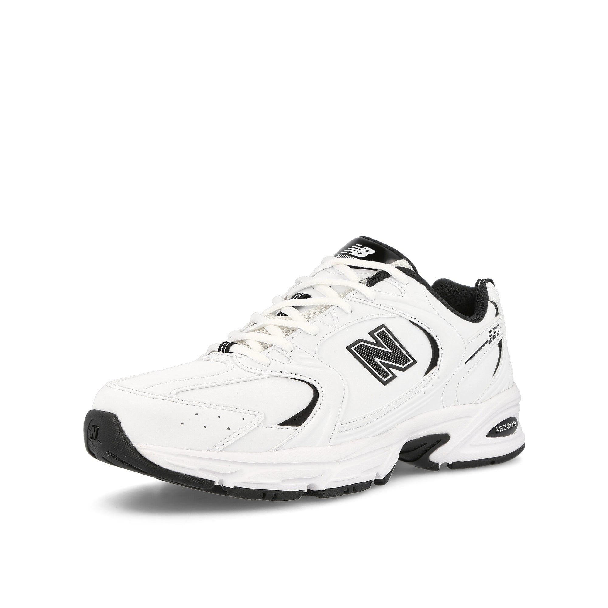New Balance MR530SYB White-Black Low Top Sneakers Silhouette | Overkill