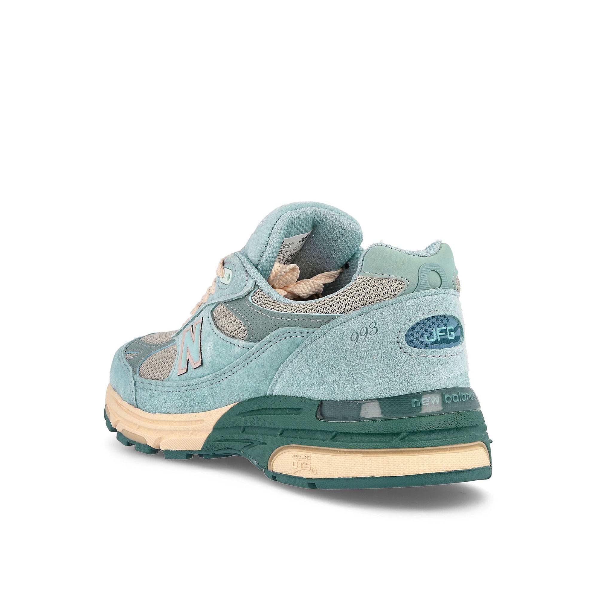 New Balance Joe Freshgoods x New Balance MR993JF1 Blue Sneakers Material | Overkill