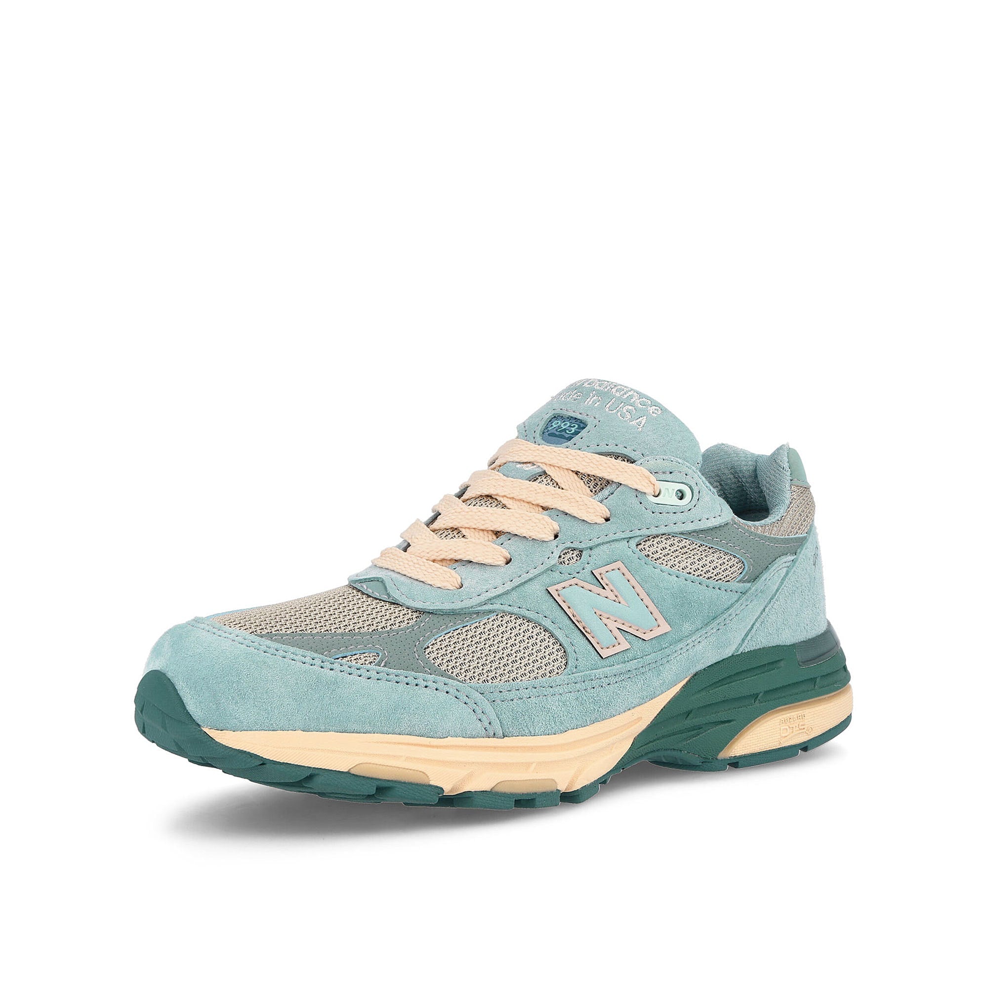 New Balance Joe Freshgoods x New Balance MR993JF1 Blue Sneakers Close Up | Overkill