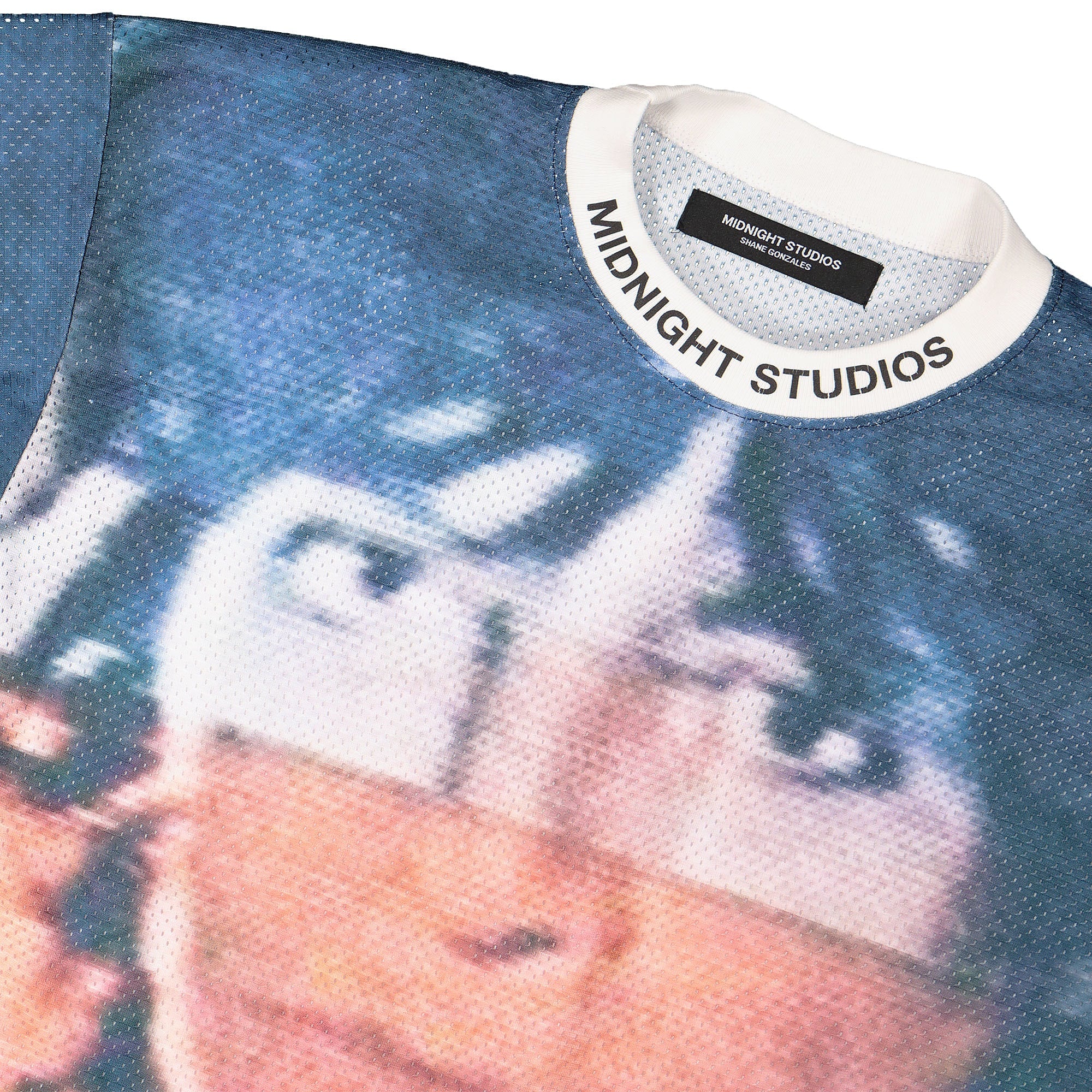 Midnight Studios Alan Vega Moto Jersey Multicolor T-Shirts Close-up | Overkill