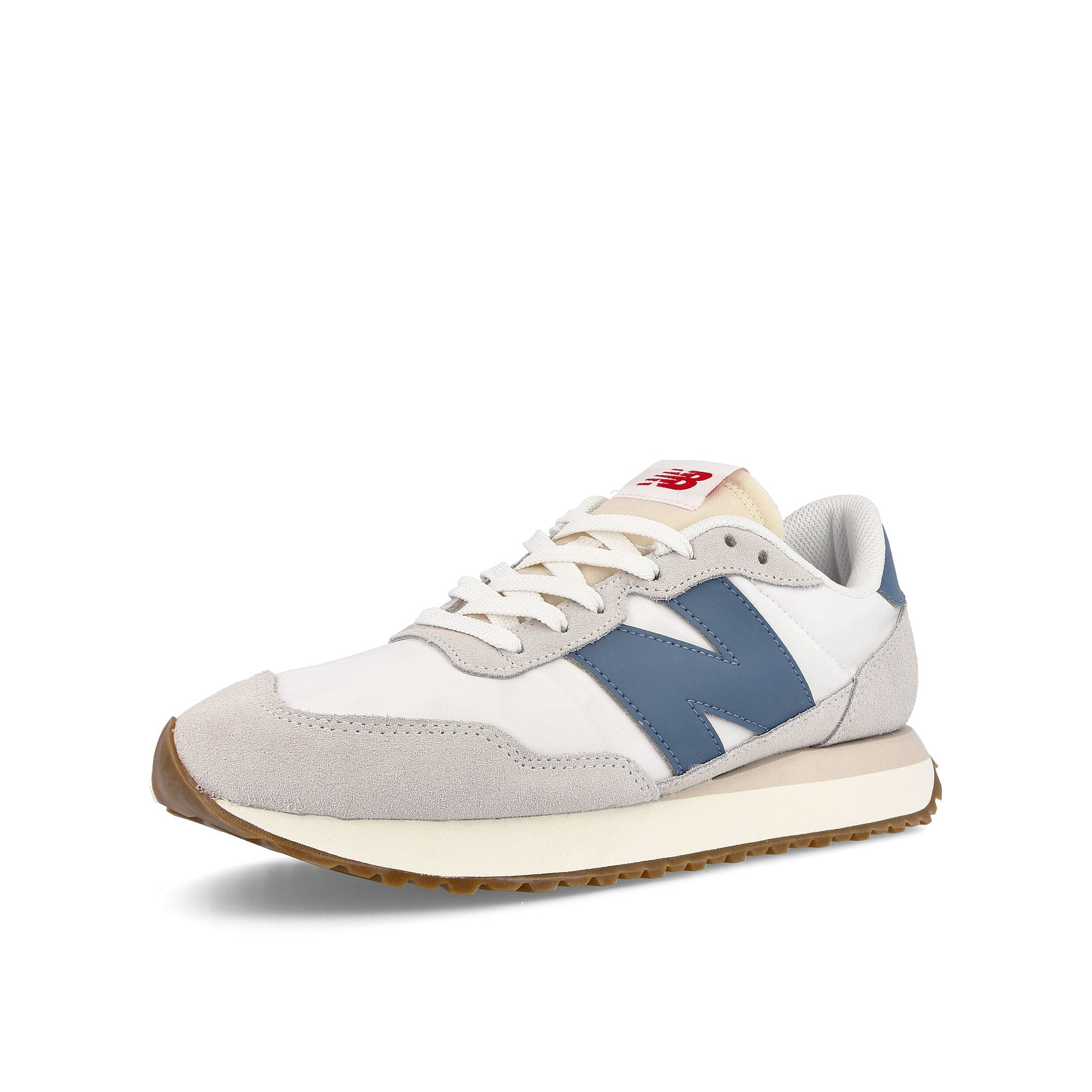 New Balance ms 237 gd Beige-Blue Low Top Sneakers Close Up | Overkill