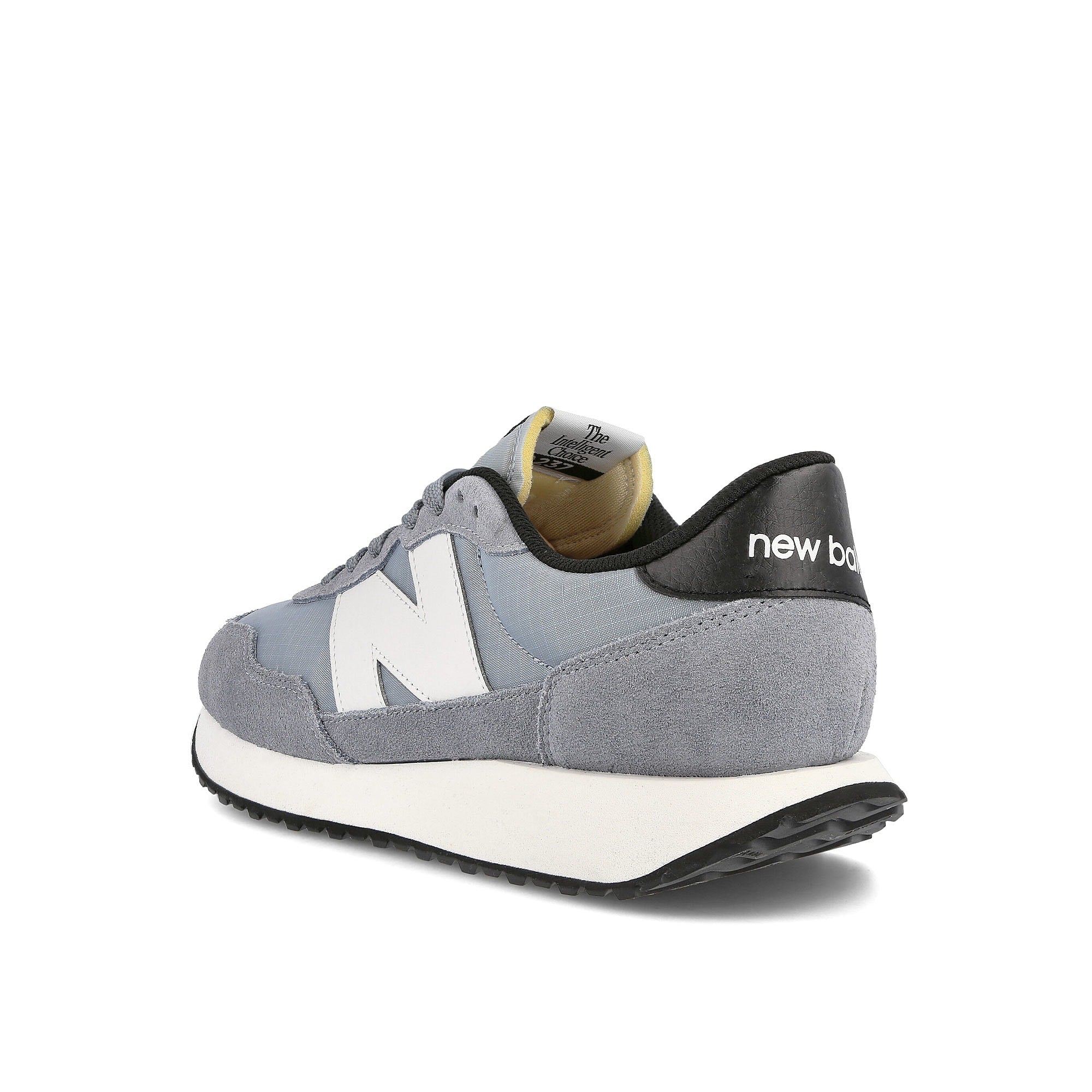 New Balance ms 237 ue1 Grey-White-Black Low Top Sneakers Material | Overkill